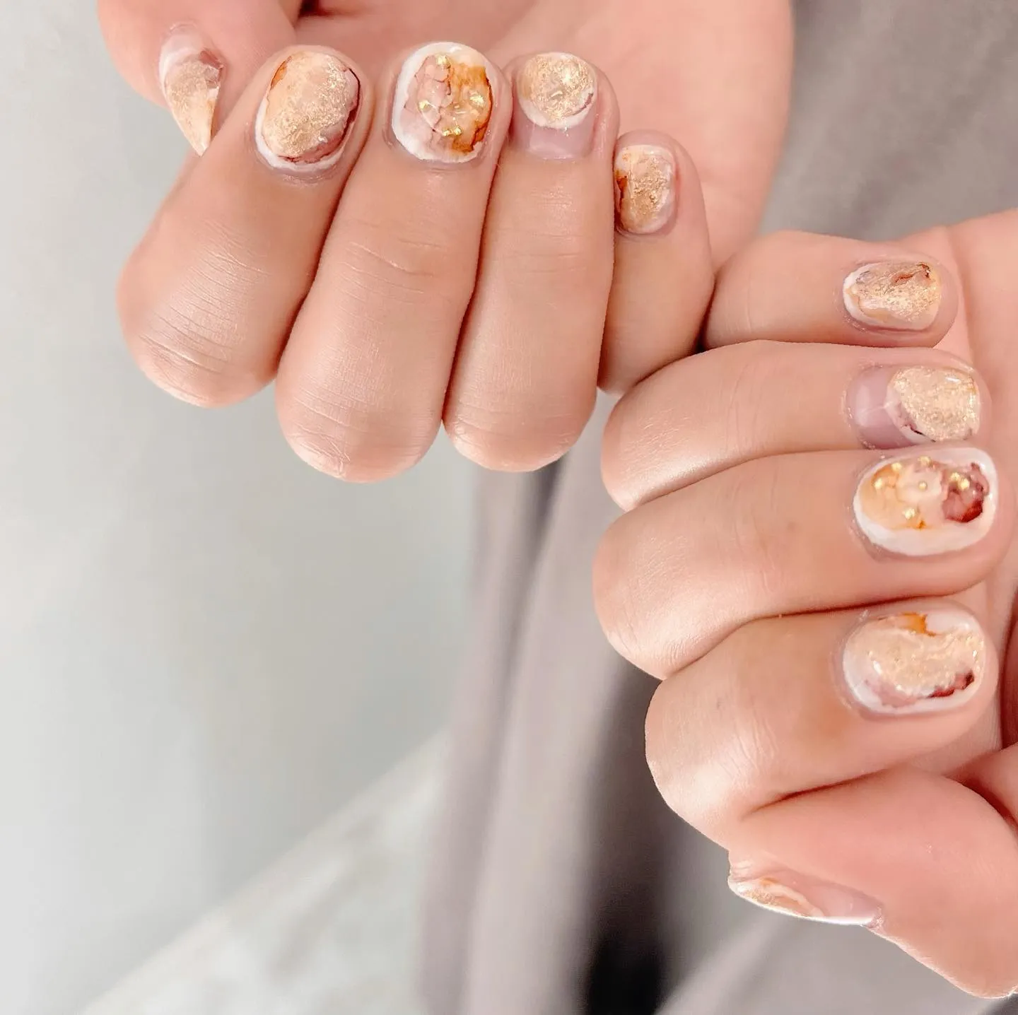 【横浜│港南区│ブルーライン下永谷駅】秋ニュアンスネイル♪♪