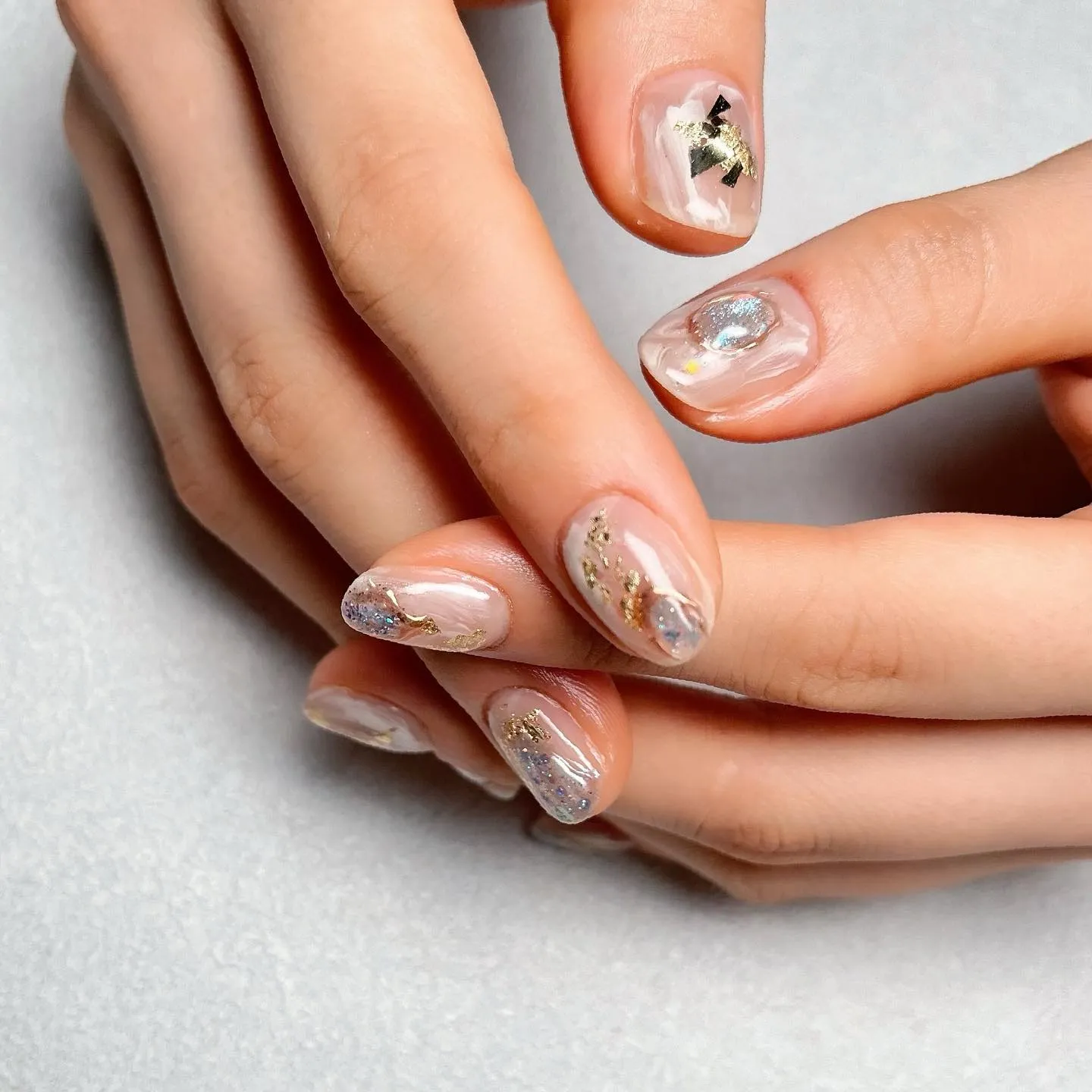 【横浜│港南区│ブルーライン下永谷駅】ニュアンスネイル♪♪