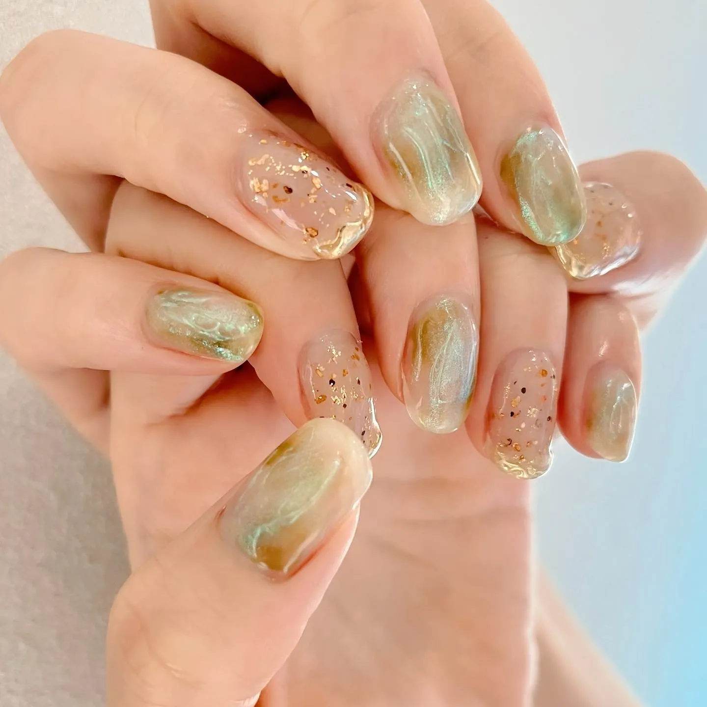 【横浜│港南区│ブルーライン下永谷駅】ニュアンスネイル♪♪