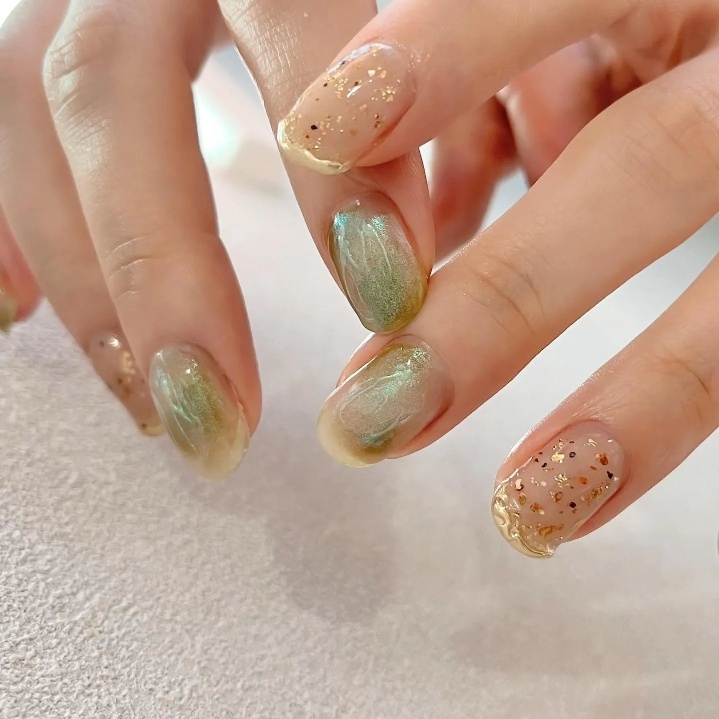 【横浜│港南区│ブルーライン下永谷駅】ニュアンスネイル♪♪