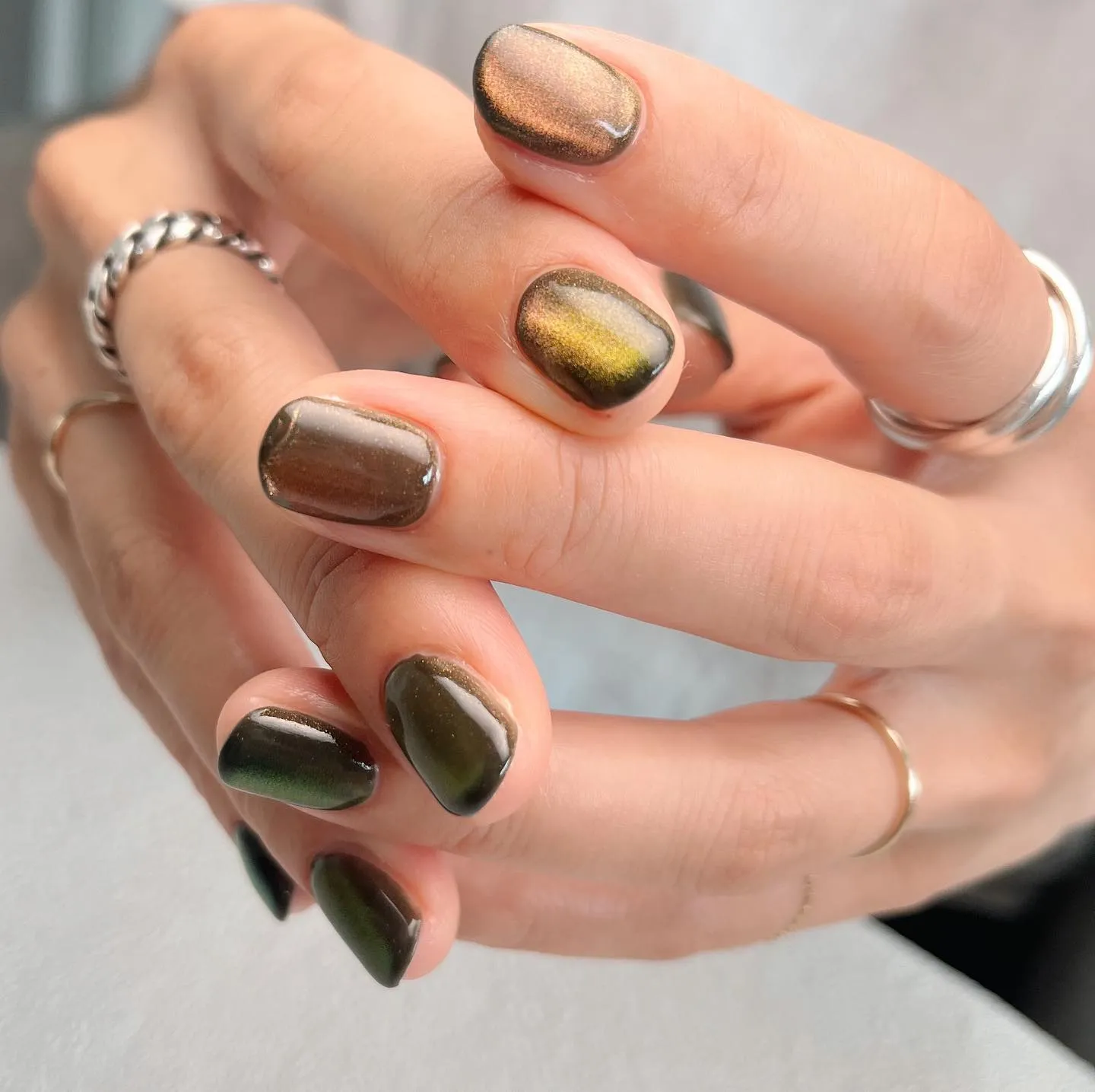 【横浜│港南区│ブルーライン下永谷駅】マグネットネイル♪♪