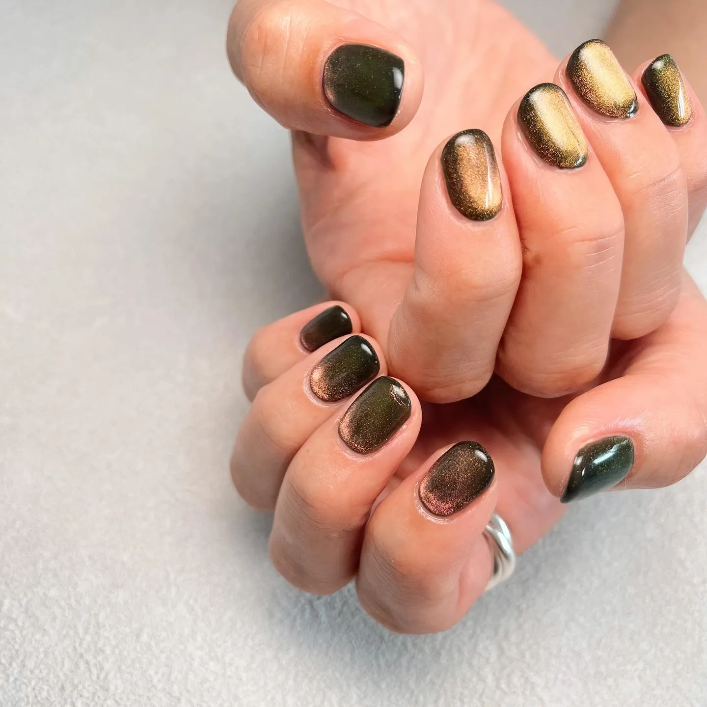 【横浜│港南区│ブルーライン下永谷駅】マグネットネイル♪♪