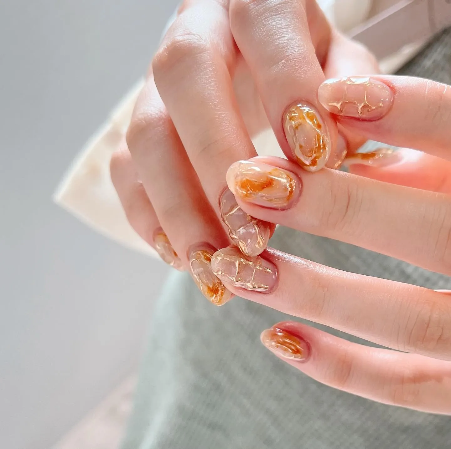 【横浜│港南区│ブルーライン下永谷駅】ニュアンスネイル♪♪