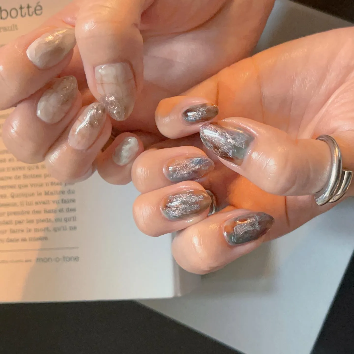 【横浜│港南区│ブルーライン下永谷駅】ニュアンスネイル♪♪