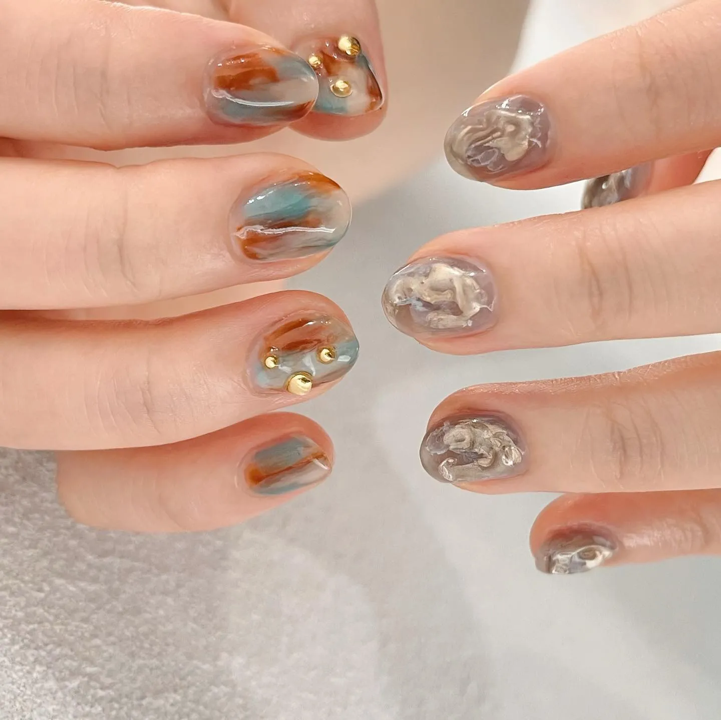 【横浜│港南区│ブルーライン下永谷駅】アシメネイル♪♪