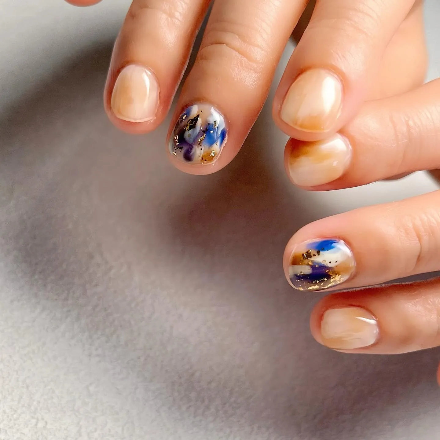 【横浜│港南区│ブルーライン下永谷駅】ニュアンスネイル♪♪