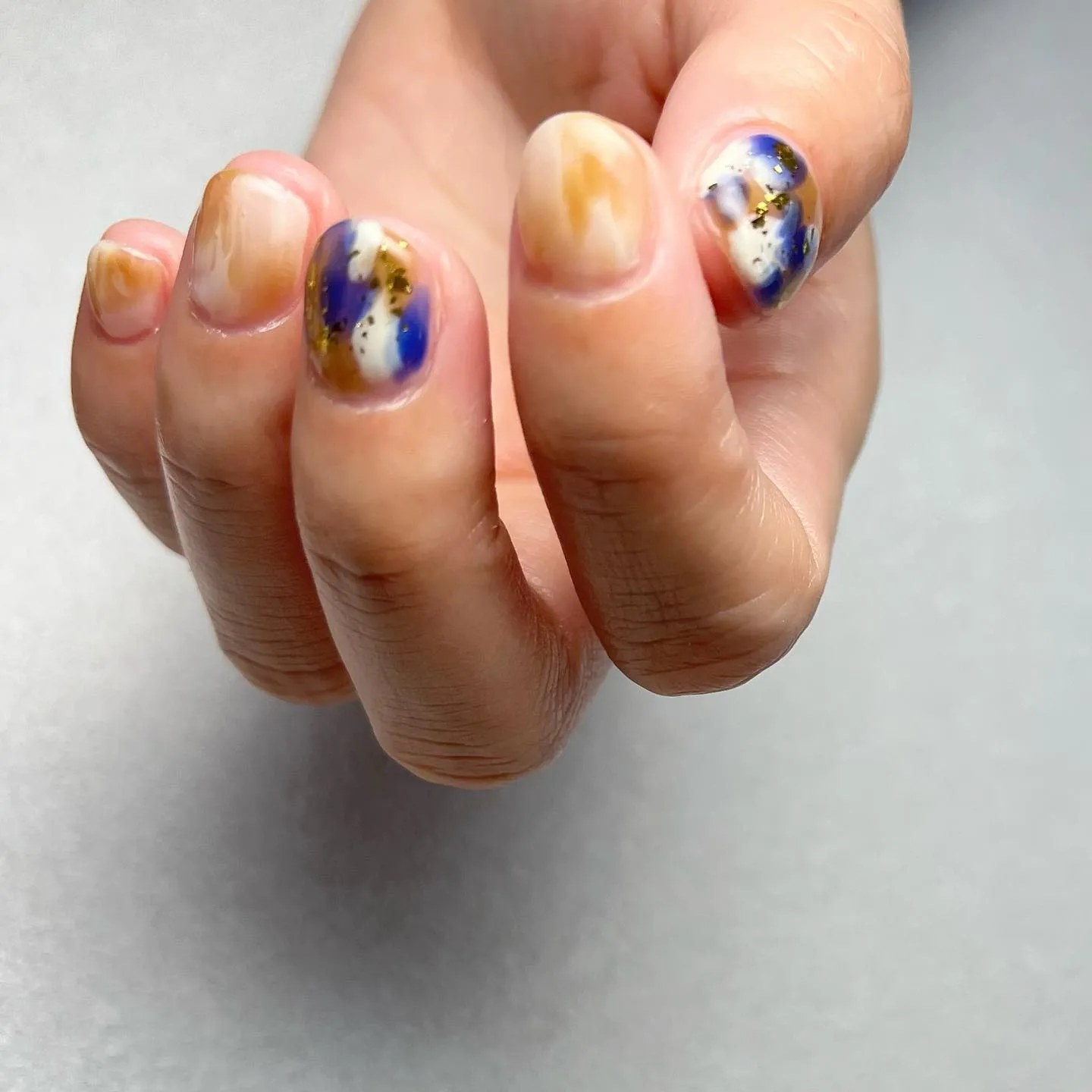 【横浜│港南区│ブルーライン下永谷駅】ニュアンスネイル♪♪