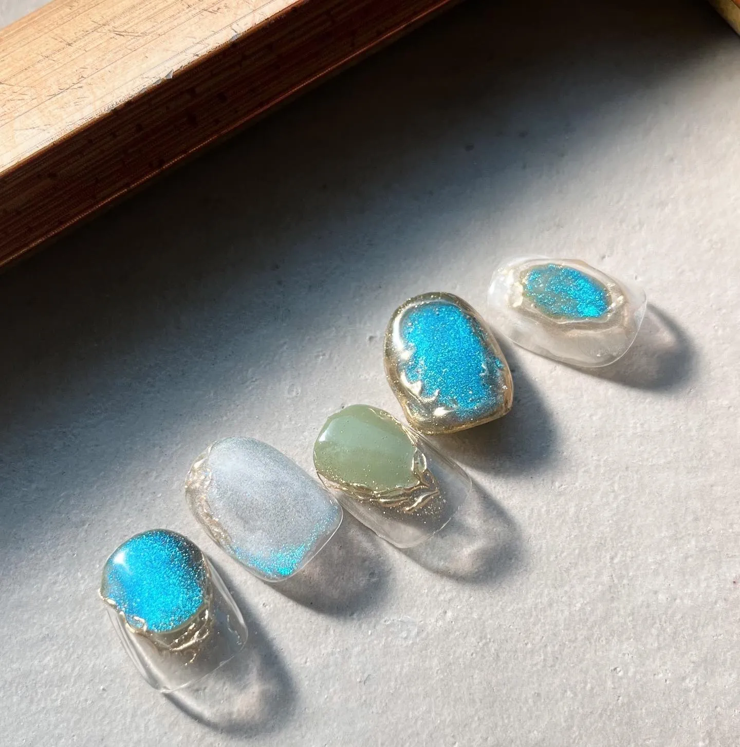 【横浜│港南区│ブルーライン下永谷駅】ニュアンスネイル♪♪