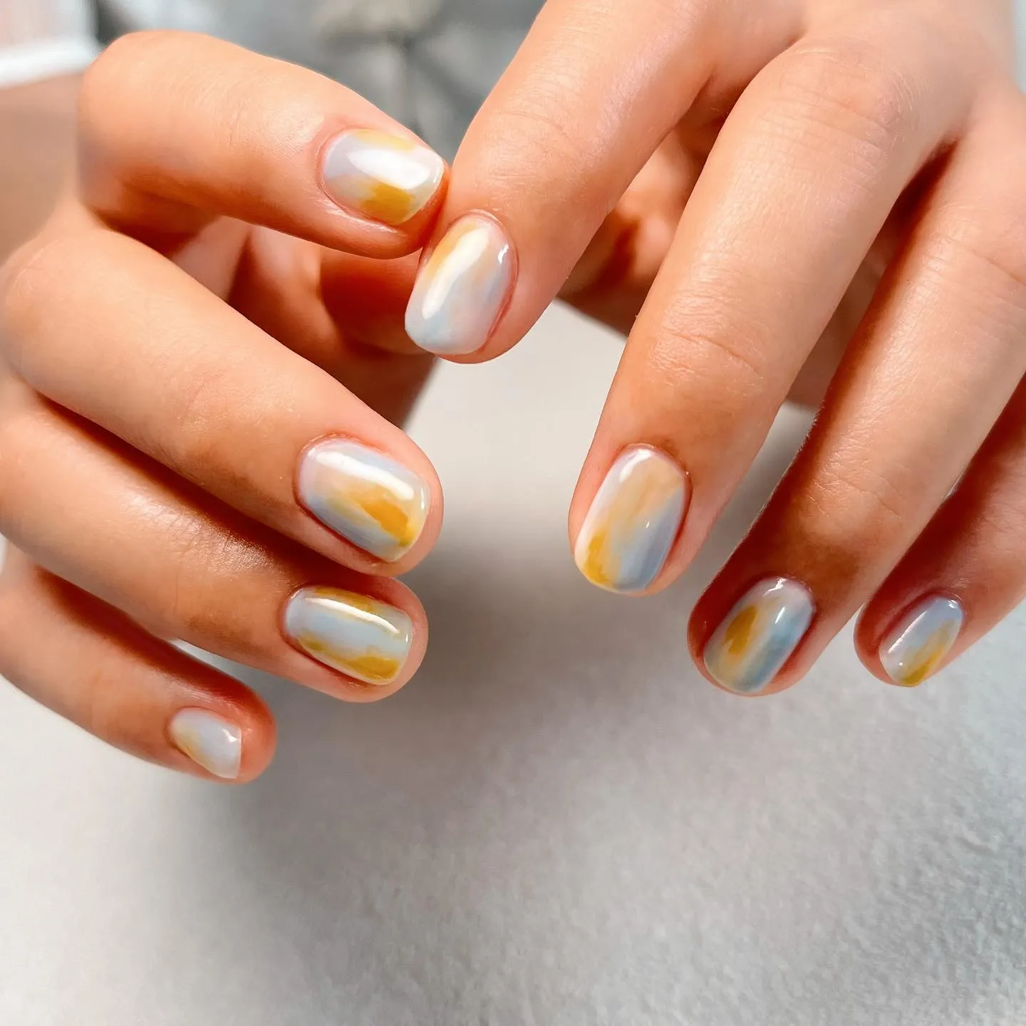 【横浜│港南区│ブルーライン下永谷駅】ニュアンスネイル♪♪