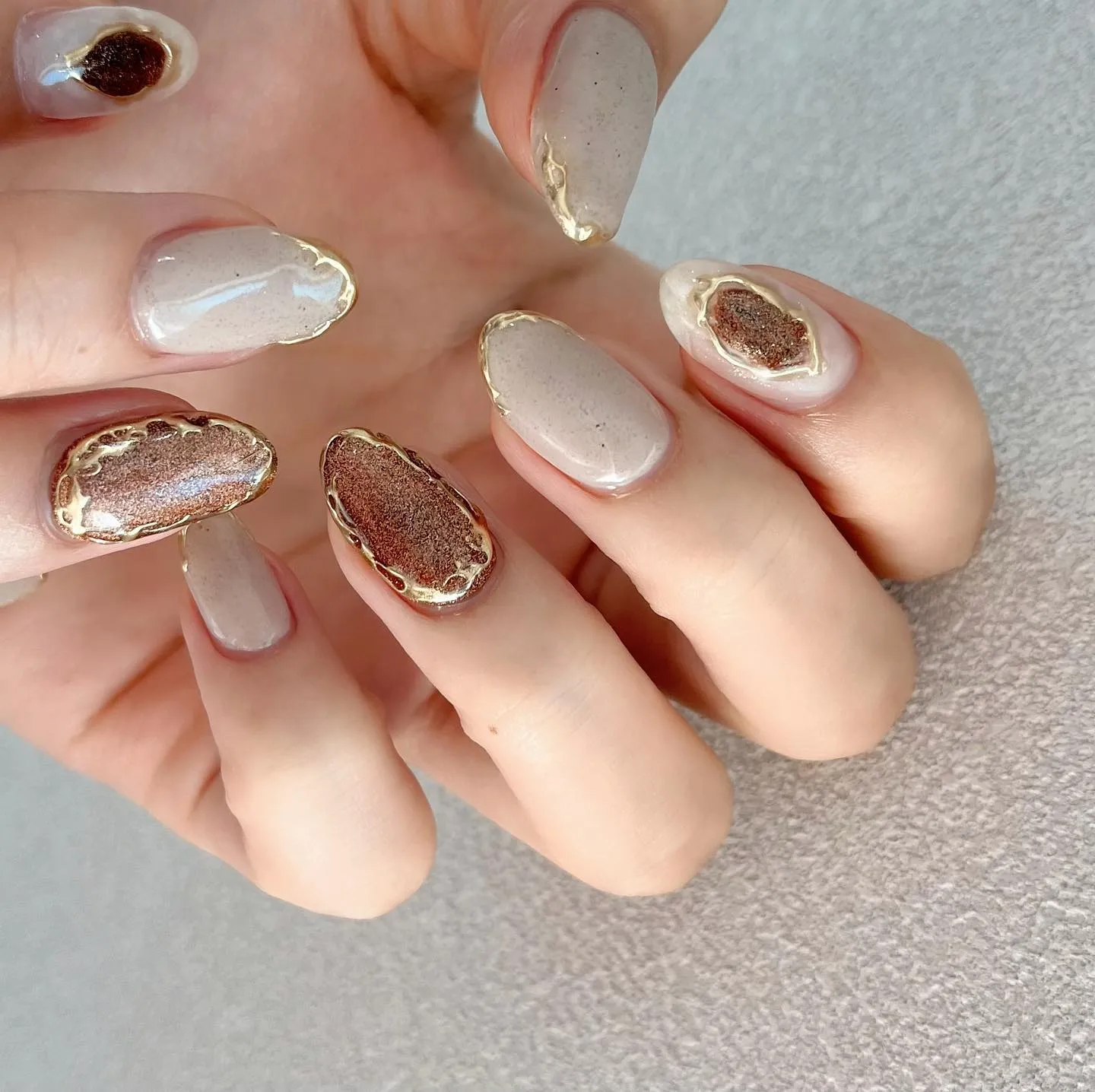 【横浜│港南区│ブルーライン下永谷駅】ニュアンスネイル♪♪