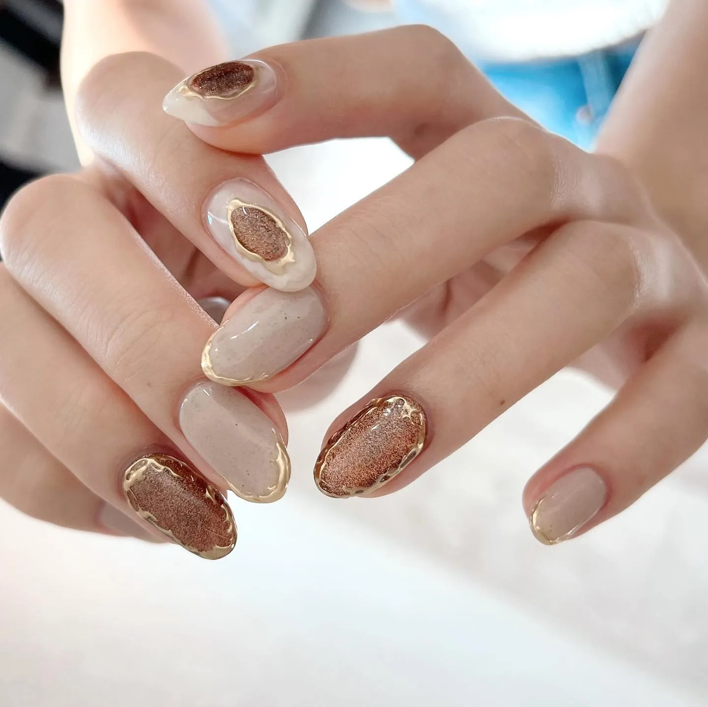 【横浜│港南区│ブルーライン下永谷駅】ニュアンスネイル♪♪