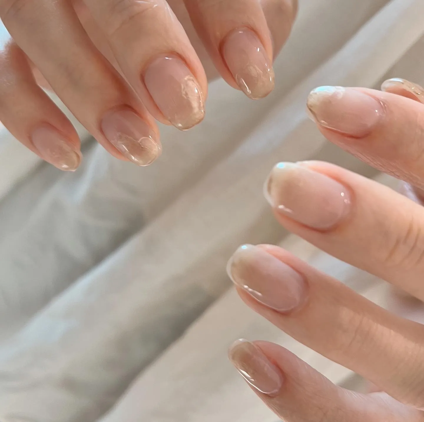 【横浜│港南区│ブルーライン下永谷駅】ニュアンスネイル♪♪