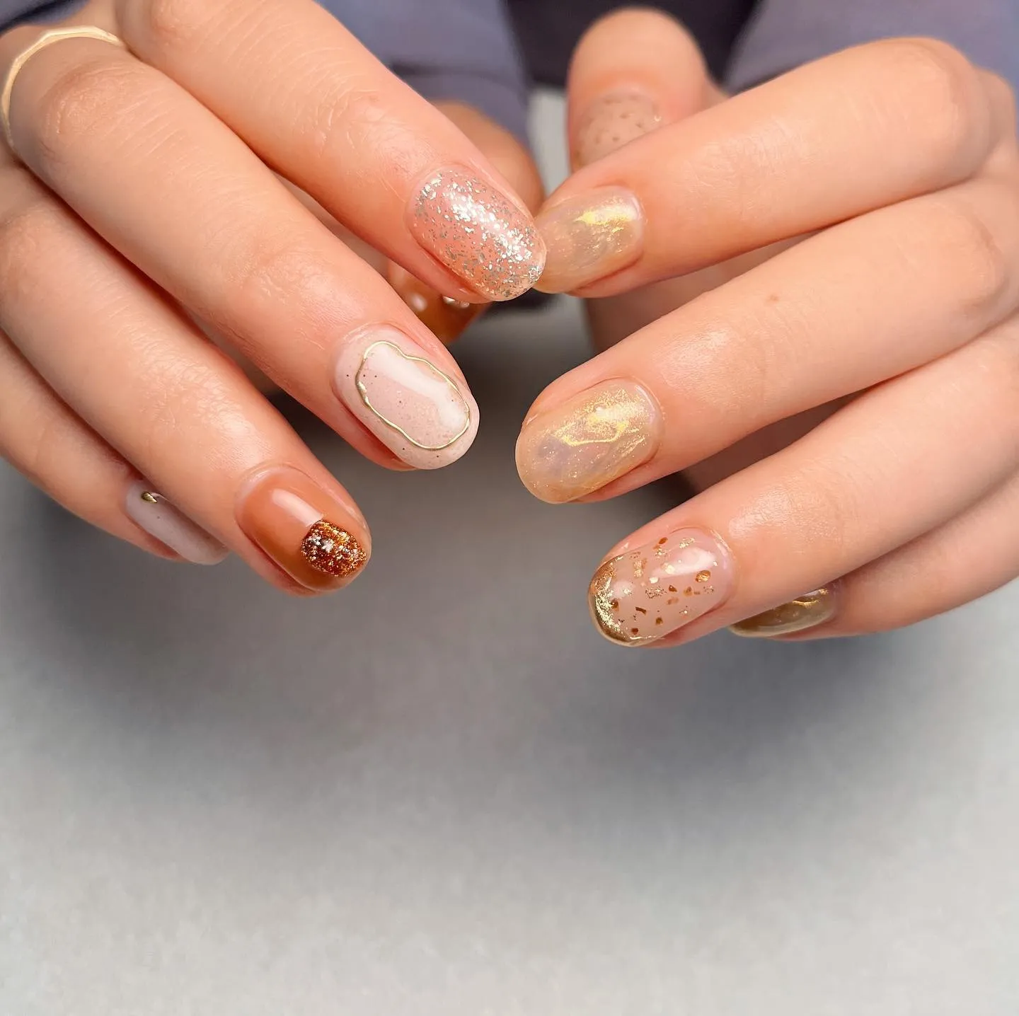 【横浜│港南区│ブルーライン下永谷駅】ニュアンスネイル♪♪