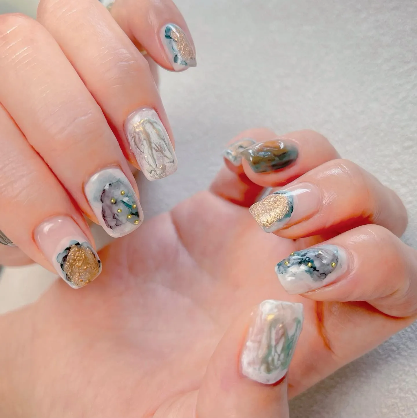 【横浜│港南区│ブルーライン下永谷駅】ニュアンスネイル♪♪