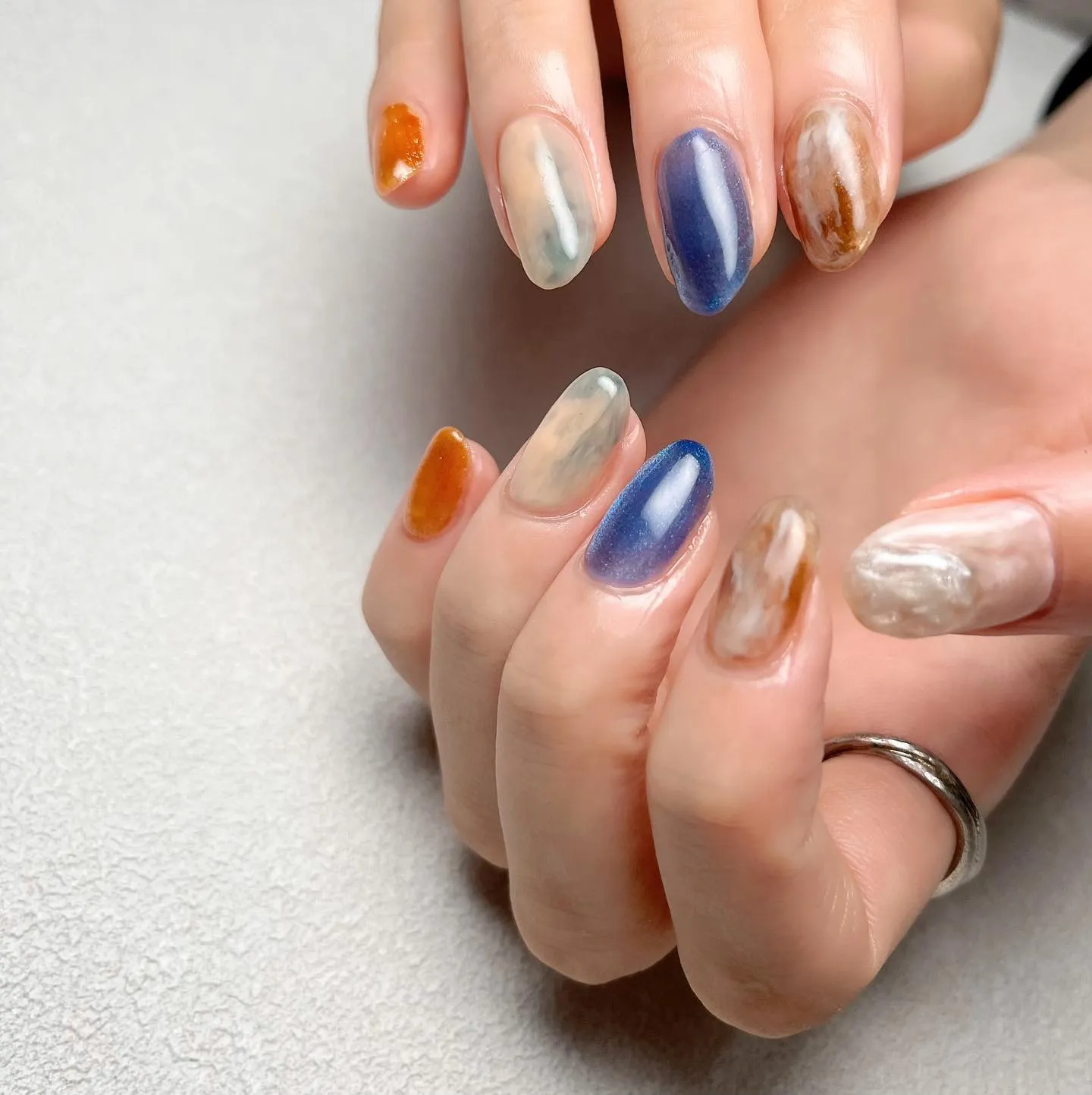 【横浜│港南区│ブルーライン下永谷駅】ニュアンスネイル♪♪