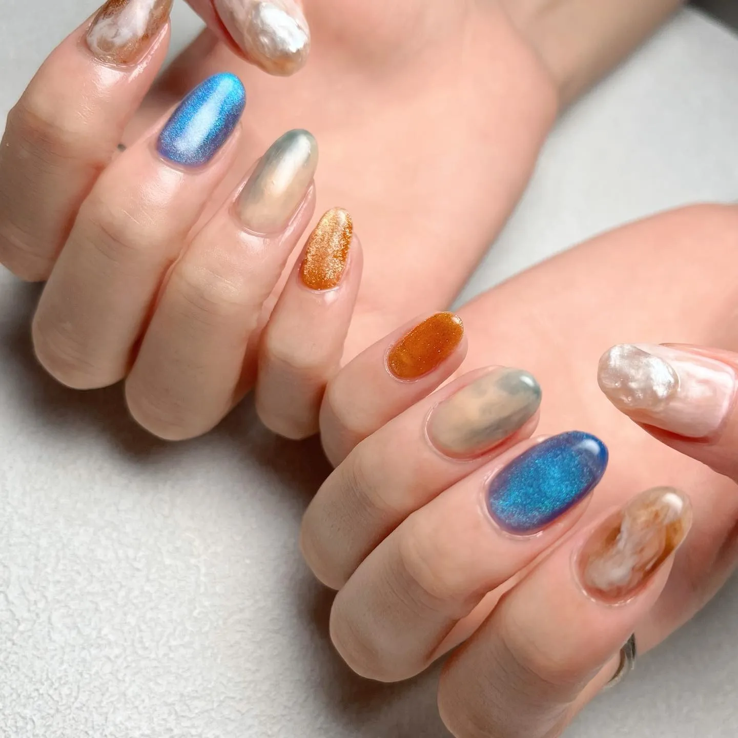 【横浜│港南区│ブルーライン下永谷駅】ニュアンスネイル♪♪