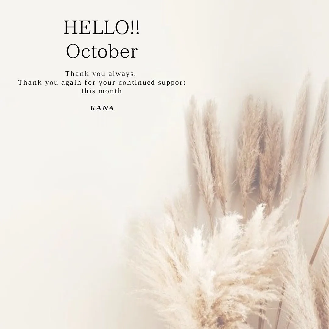 …HELLO!! Octoberෆ˚*