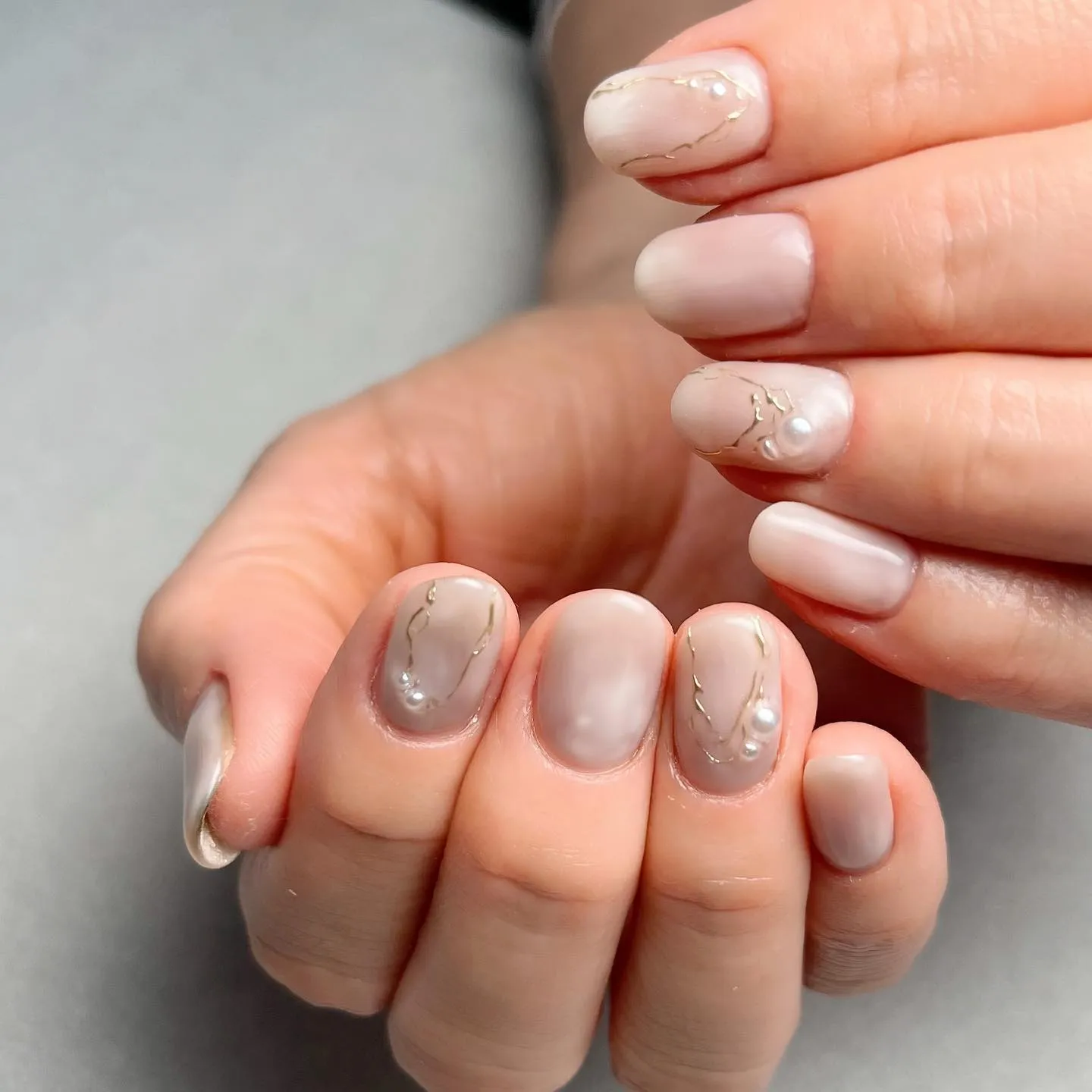 【横浜│港南区│ブルーライン下永谷駅】ニュアンスネイル♪♪