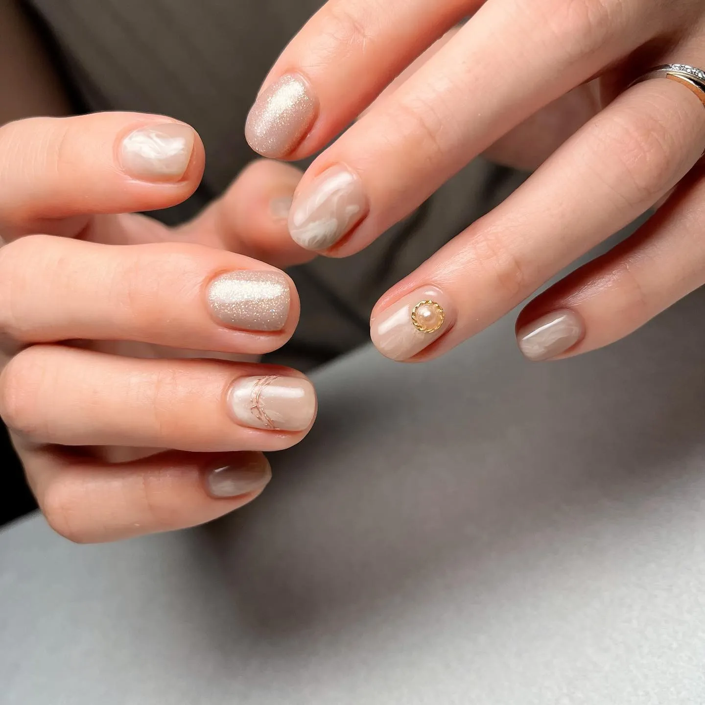 【横浜│港南区│ブルーライン下永谷駅】ニュアンスネイル♪♪