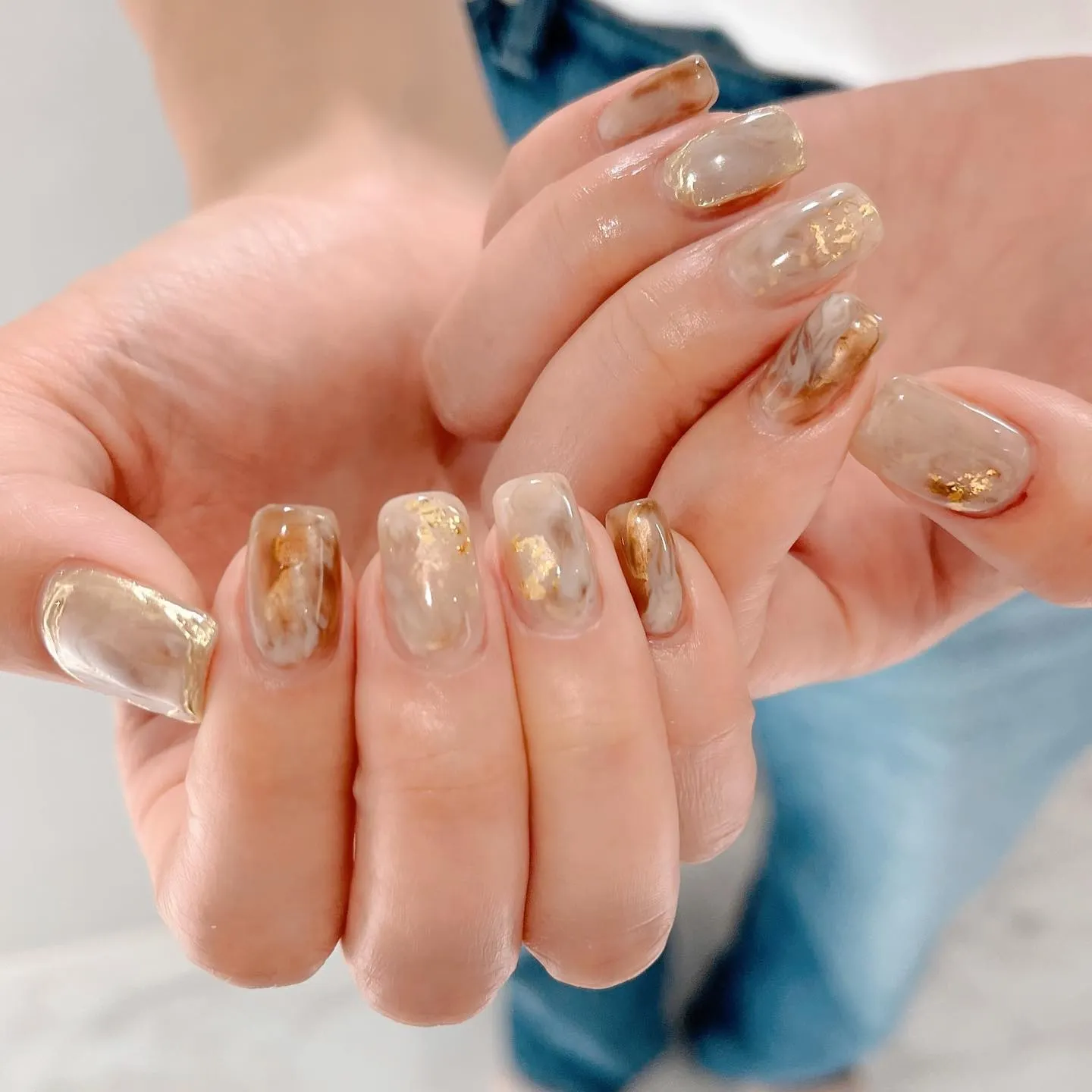 【横浜│港南区│ブルーライン下永谷駅】ニュアンスネイル♪♪