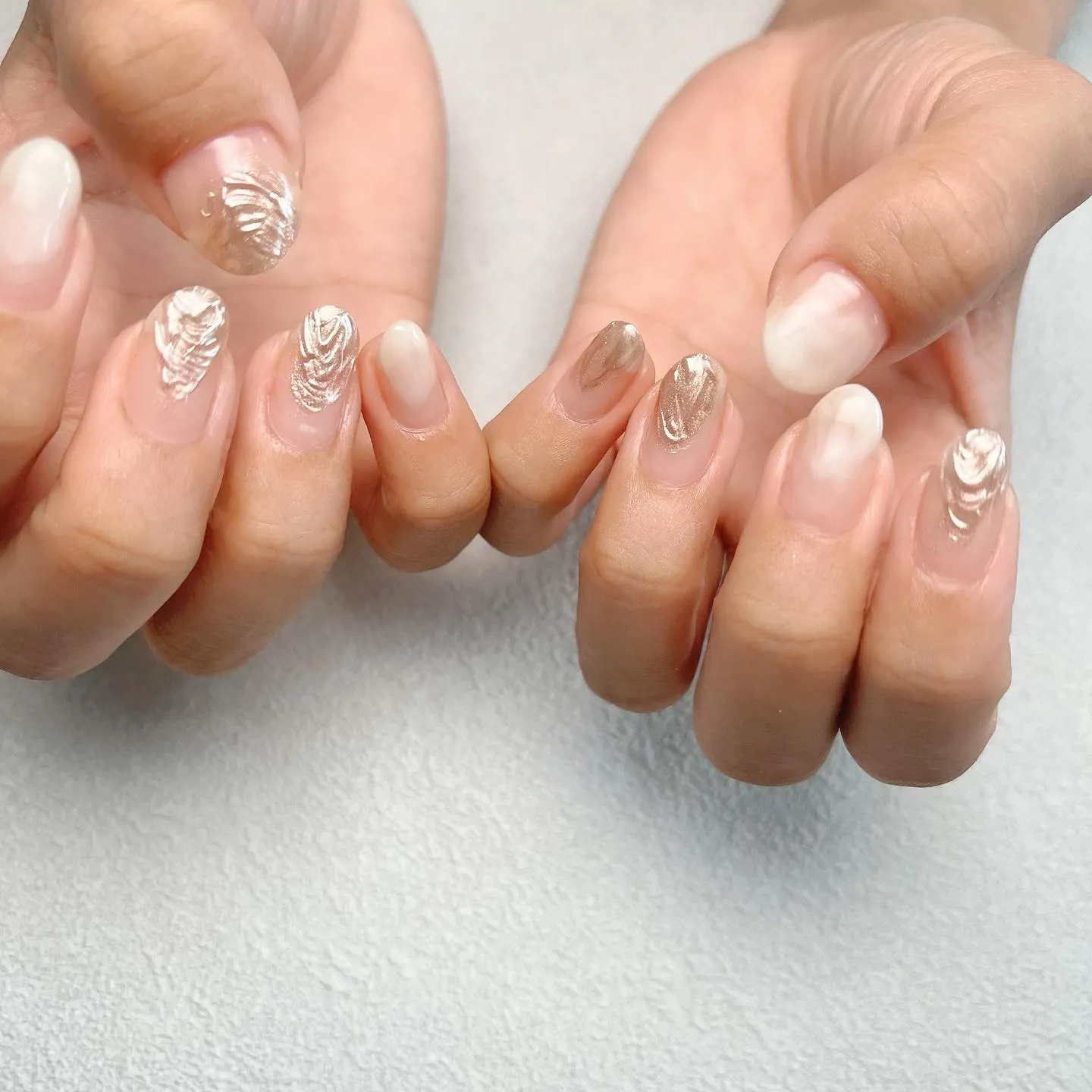 【横浜│港南区│ブルーライン下永谷駅】ニュアンスネイル♪♪