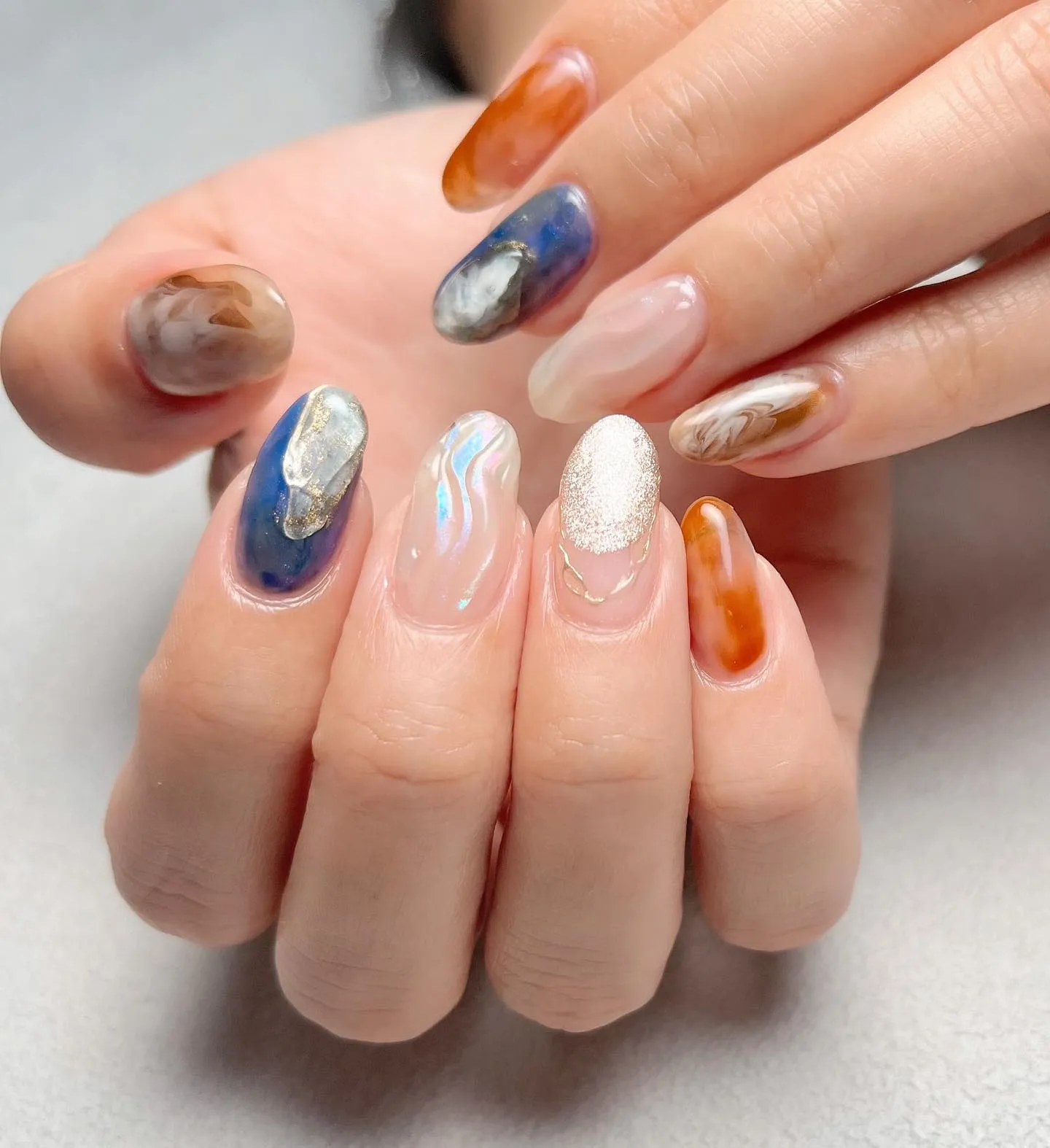 【横浜│港南区│ブルーライン下永谷駅】ニュアンスネイル♪♪