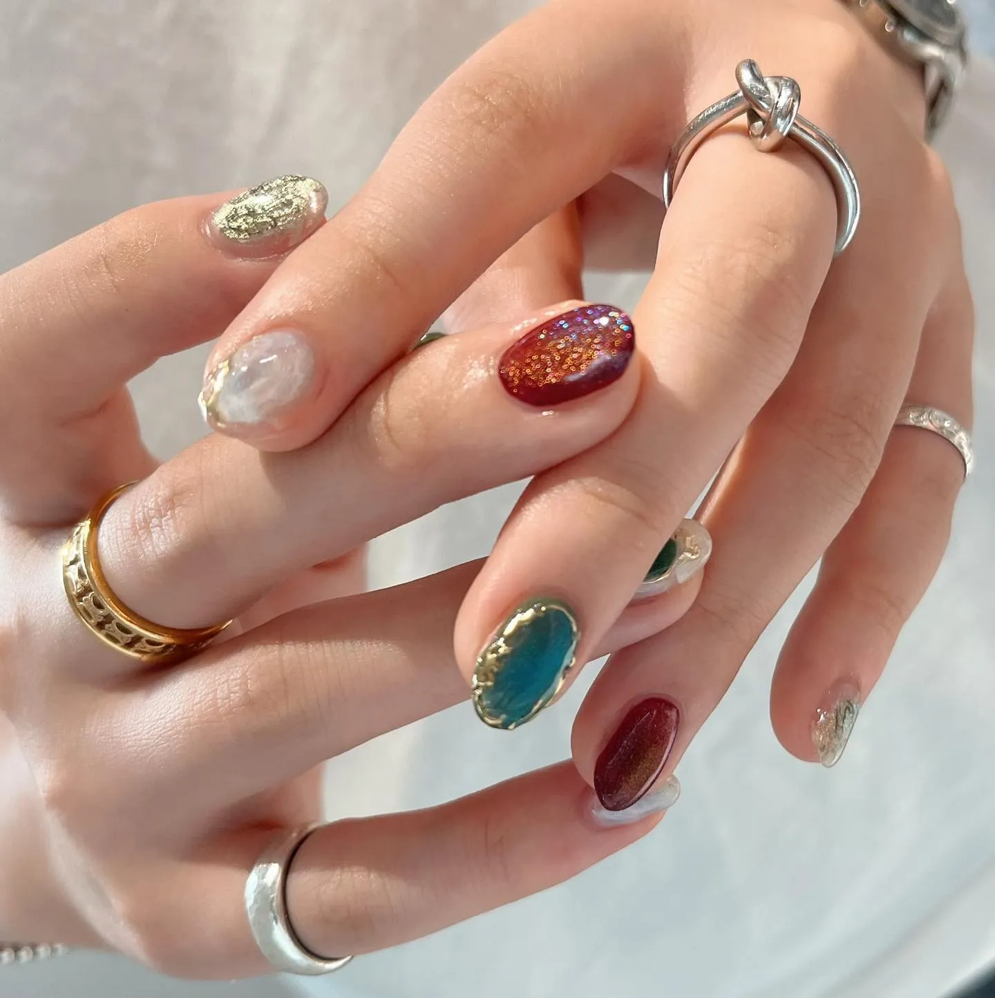 【横浜│港南区│ブルーライン下永谷駅】ニュアンスネイル♪♪