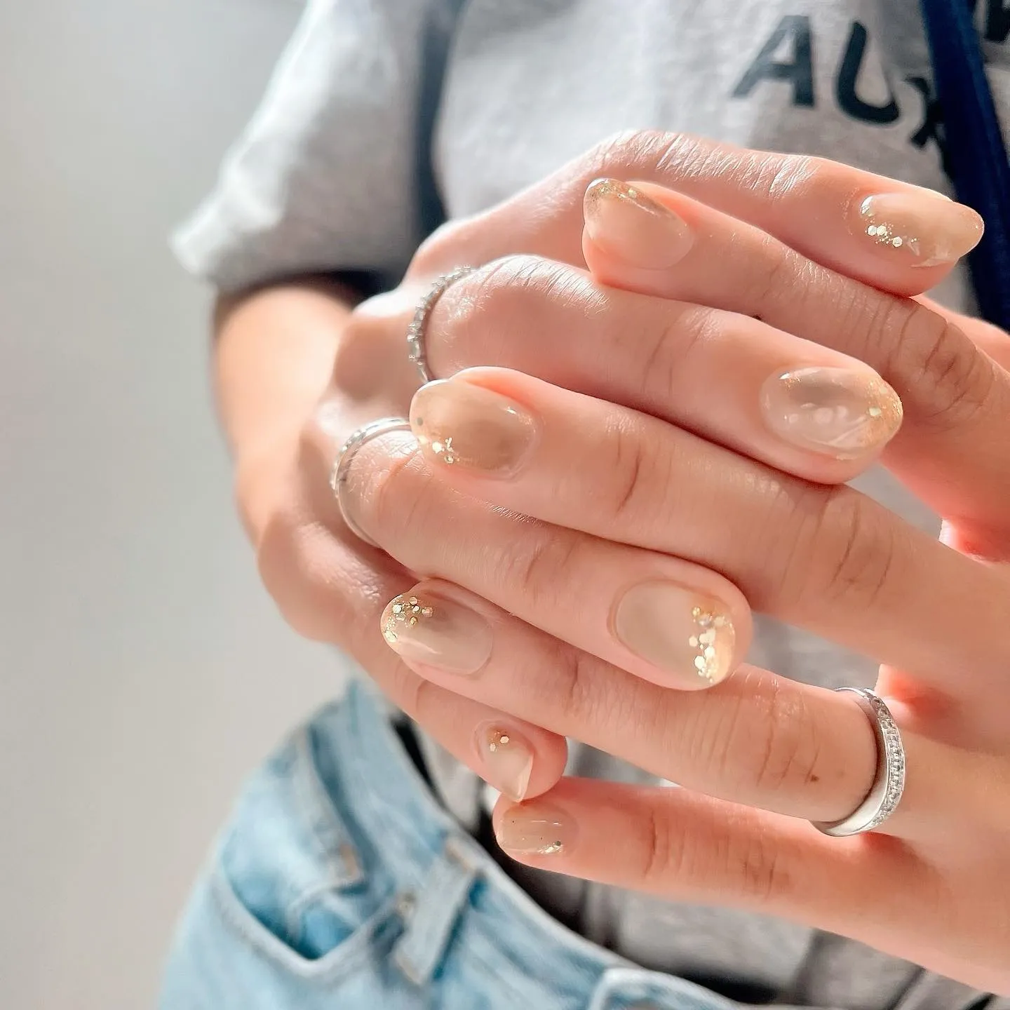 【横浜│港南区ブルーライン下永谷駅】ニュアンスネイル♪♪