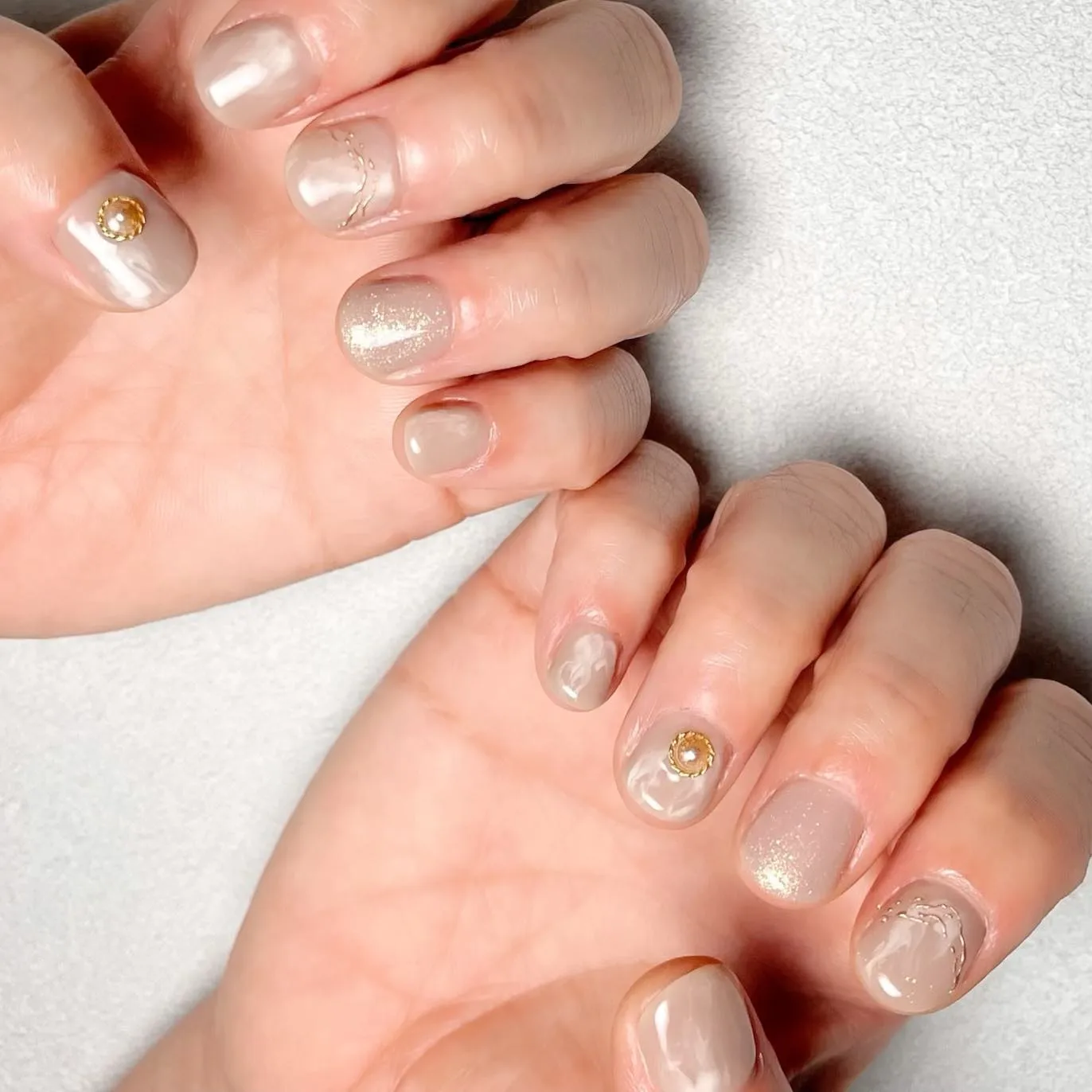 【横浜│港南区│ブルーライン下永谷駅】ニュアンスネイル♪♪