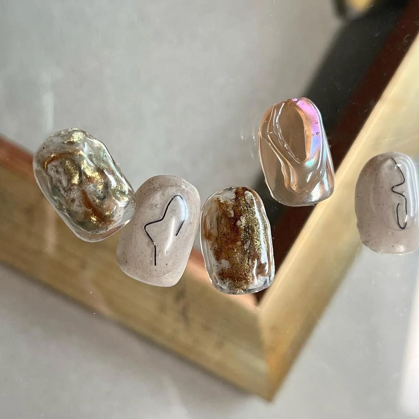 【横浜│港南区│ブルーライン下永谷駅】ニュアンスネイル♪♪