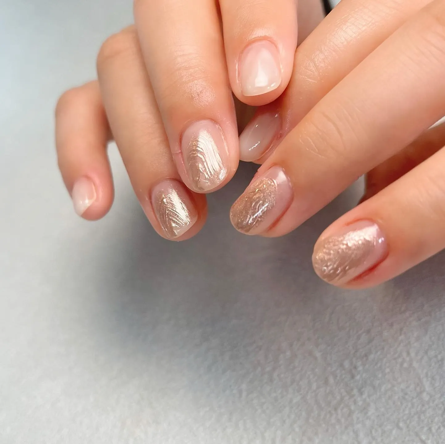 【横浜│港南区│ブルーライン下永谷駅】ニュアンスネイル♪♪