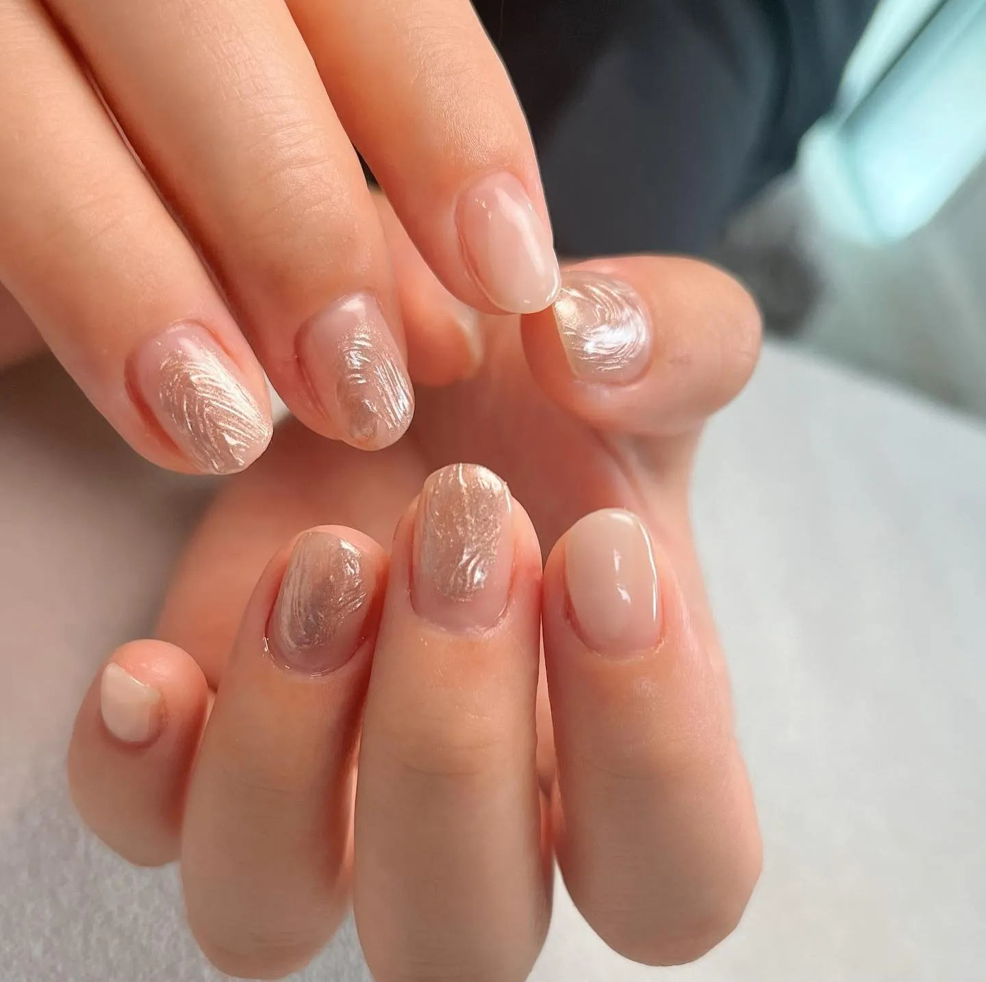 【横浜│港南区│ブルーライン下永谷駅】ニュアンスネイル♪♪