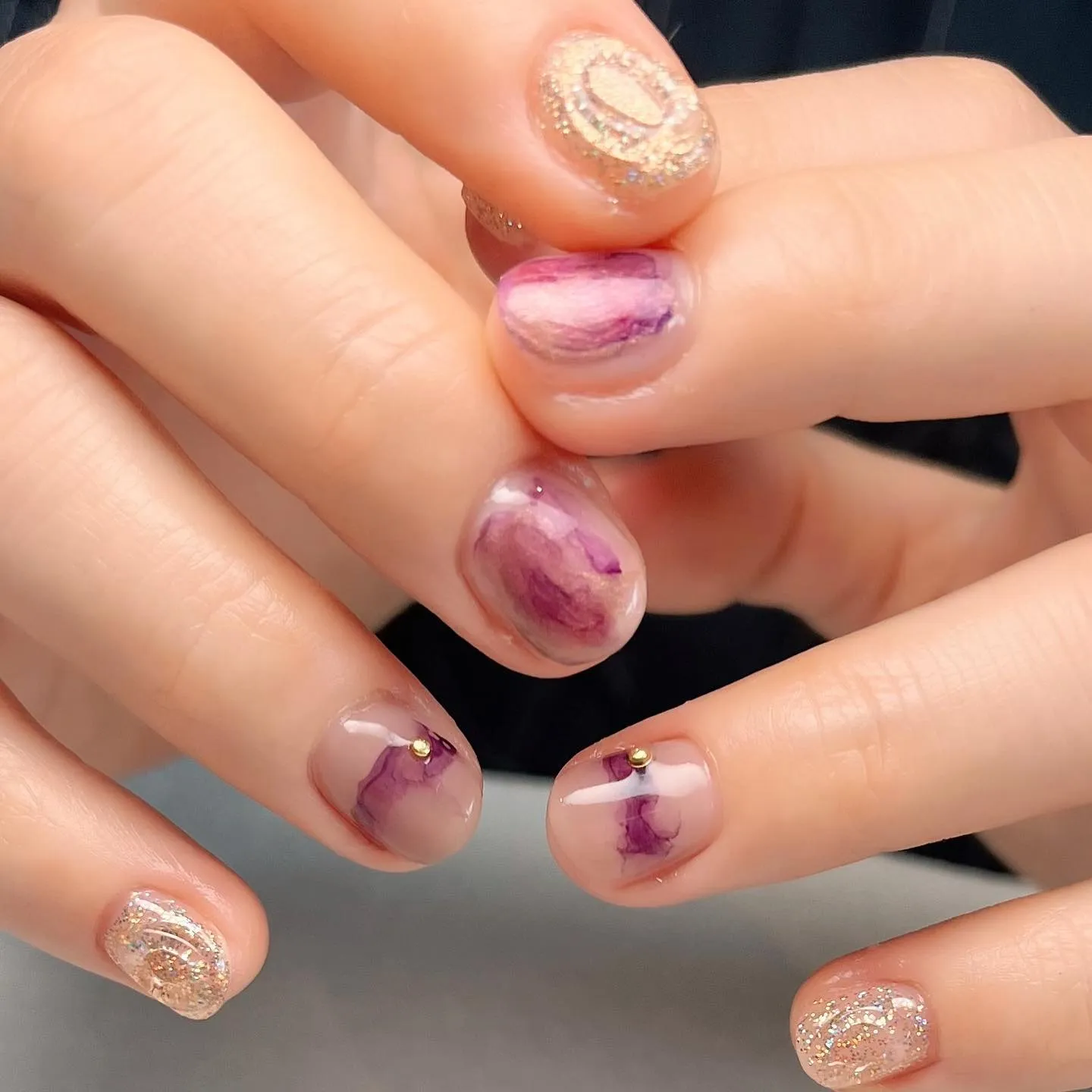 【横浜│港南区│ブルーライン下永谷駅】ニュアンスネイル♪♪