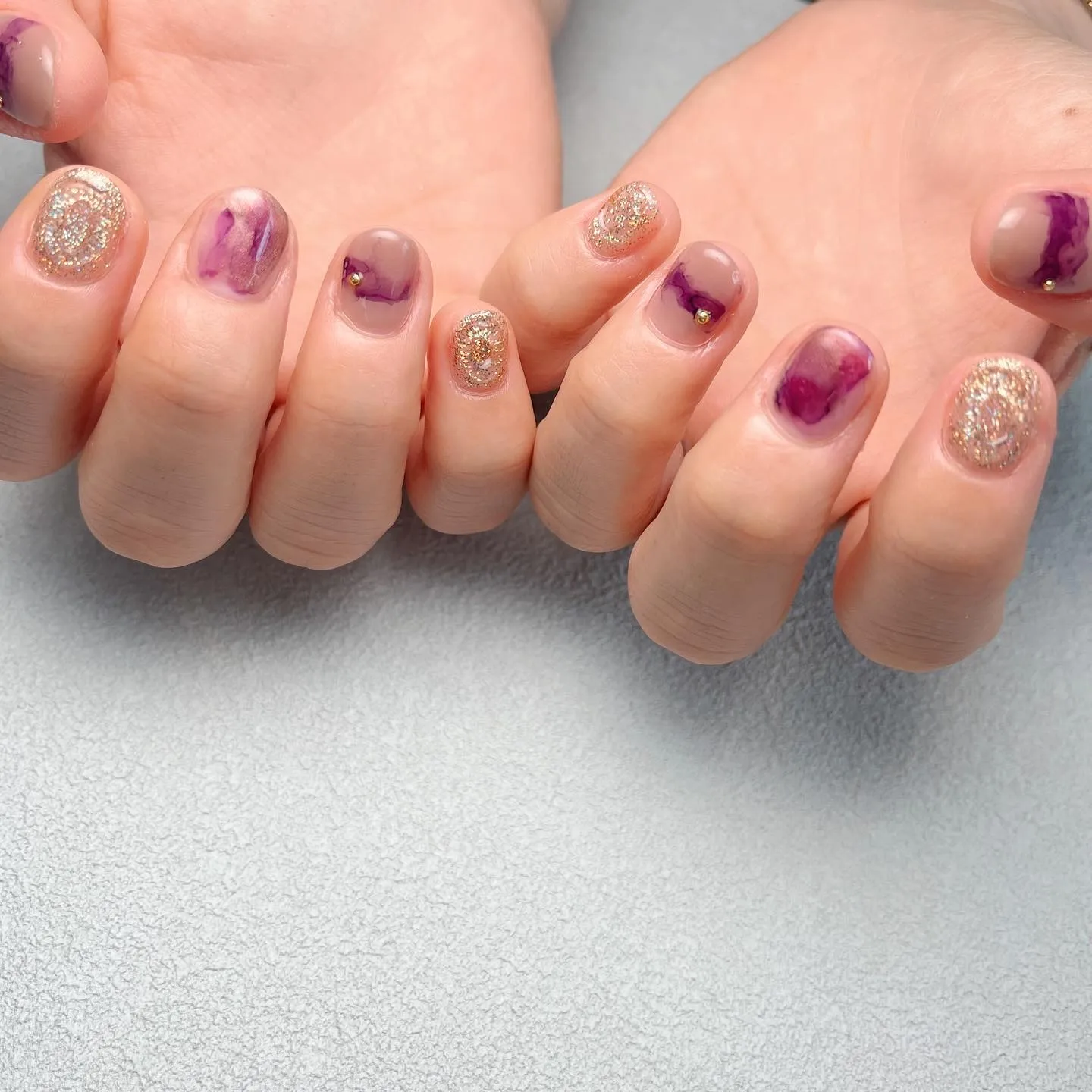 【横浜│港南区│ブルーライン下永谷駅】ニュアンスネイル♪♪