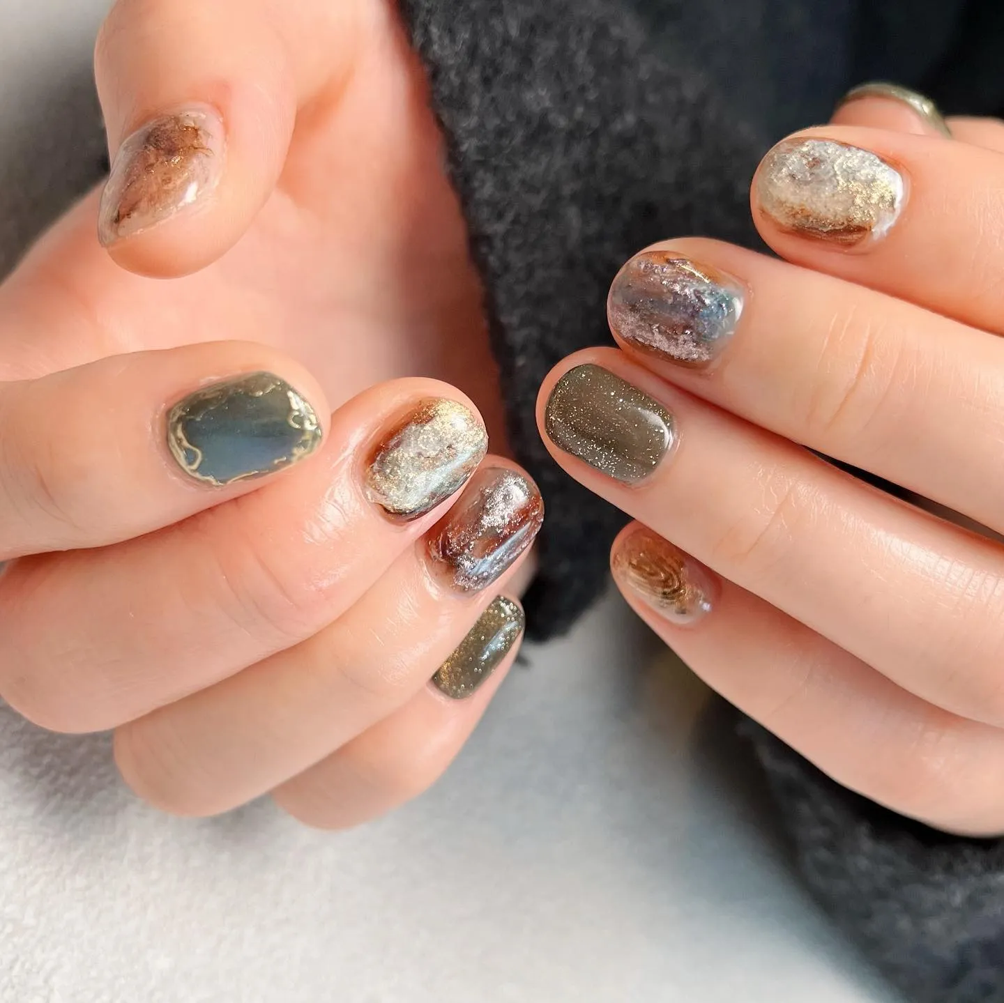 【横浜│港南区│ブルーライン下永谷駅】ニュアンスネイル♪♪