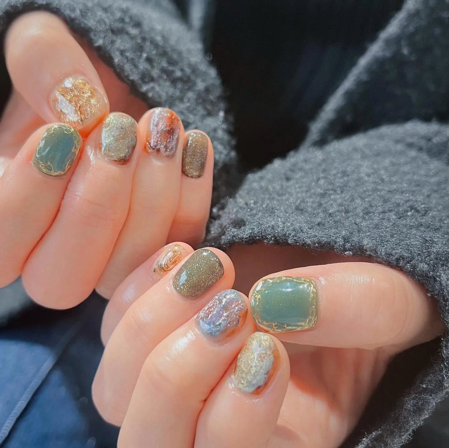 【横浜│港南区│ブルーライン下永谷駅】ニュアンスネイル♪♪