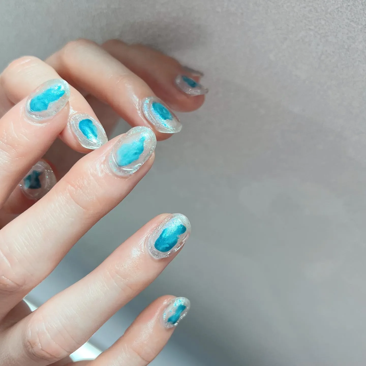 【横浜│港南区│ブルーライン下永谷駅】ニュアンスネイル♪♪