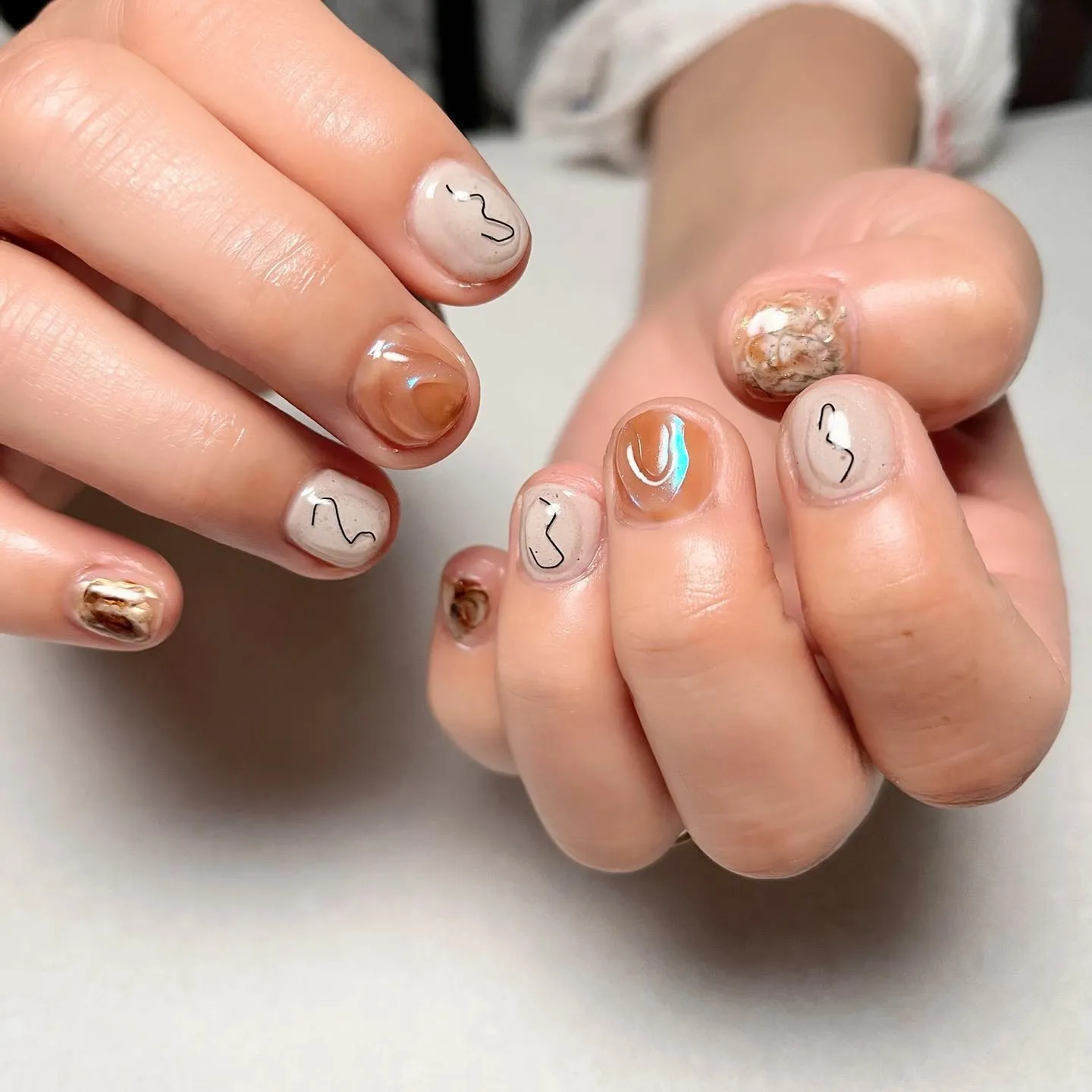 【横浜│港南区│ブルーライン下永谷駅】ニュアンスネイル♪♪