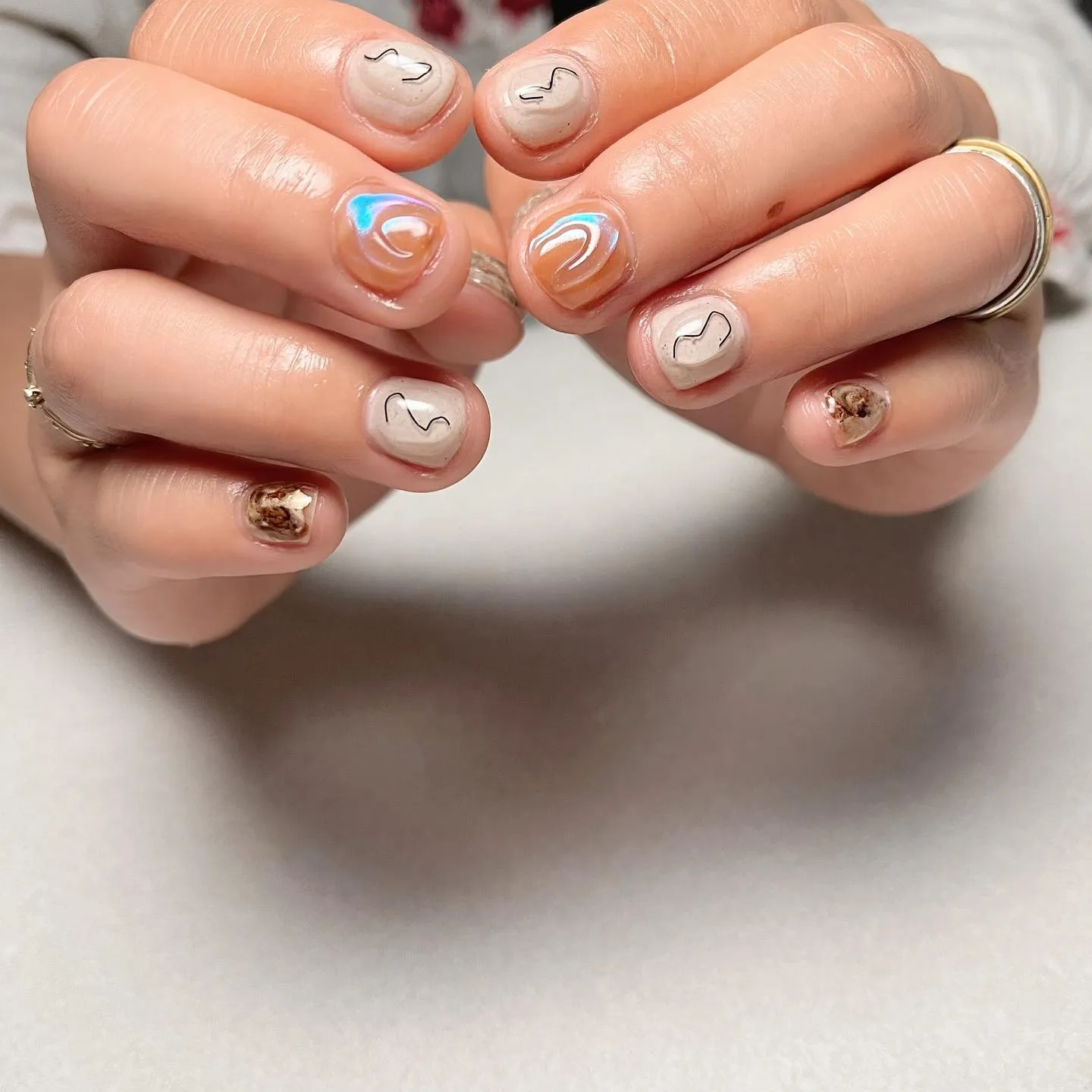 【横浜│港南区│ブルーライン下永谷駅】ニュアンスネイル♪♪