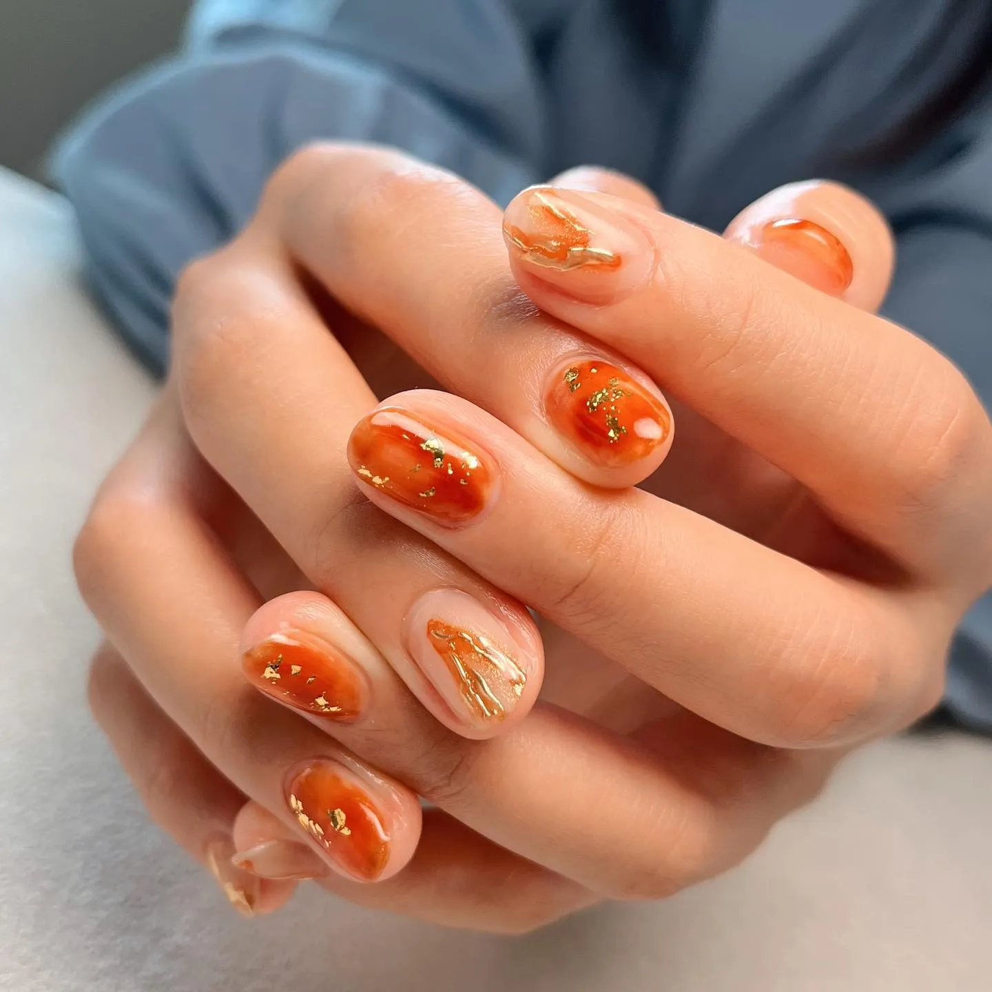 【横浜│港南区│ブルーライン下永谷駅】秋ニュアンスネイル♪♪...