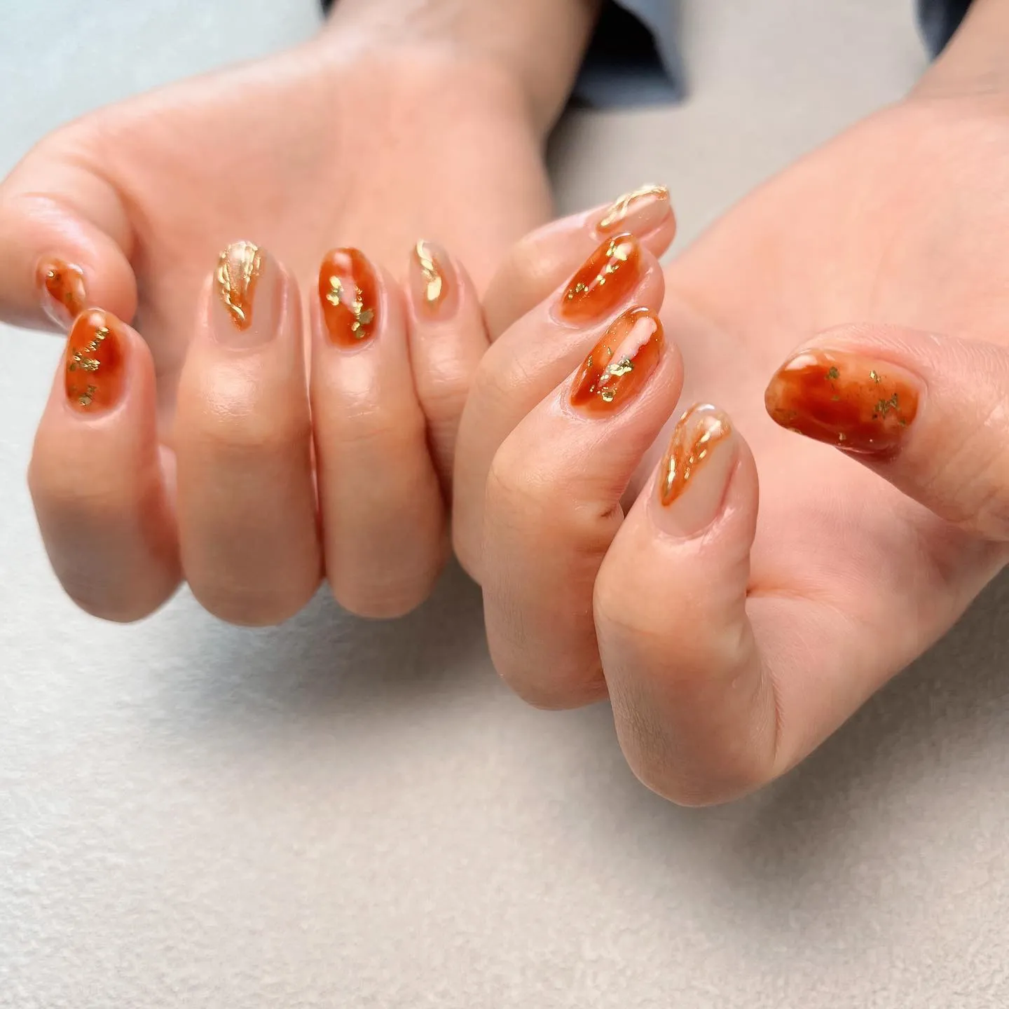 【横浜│港南区│ブルーライン下永谷駅】秋ニュアンスネイル♪♪...