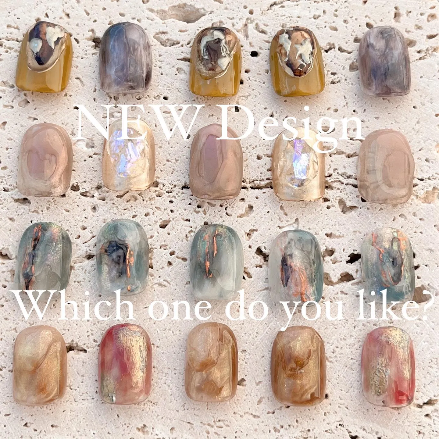 【横浜│港南区│ブルーライン下永谷駅】ニュアンスネイルデザイ...