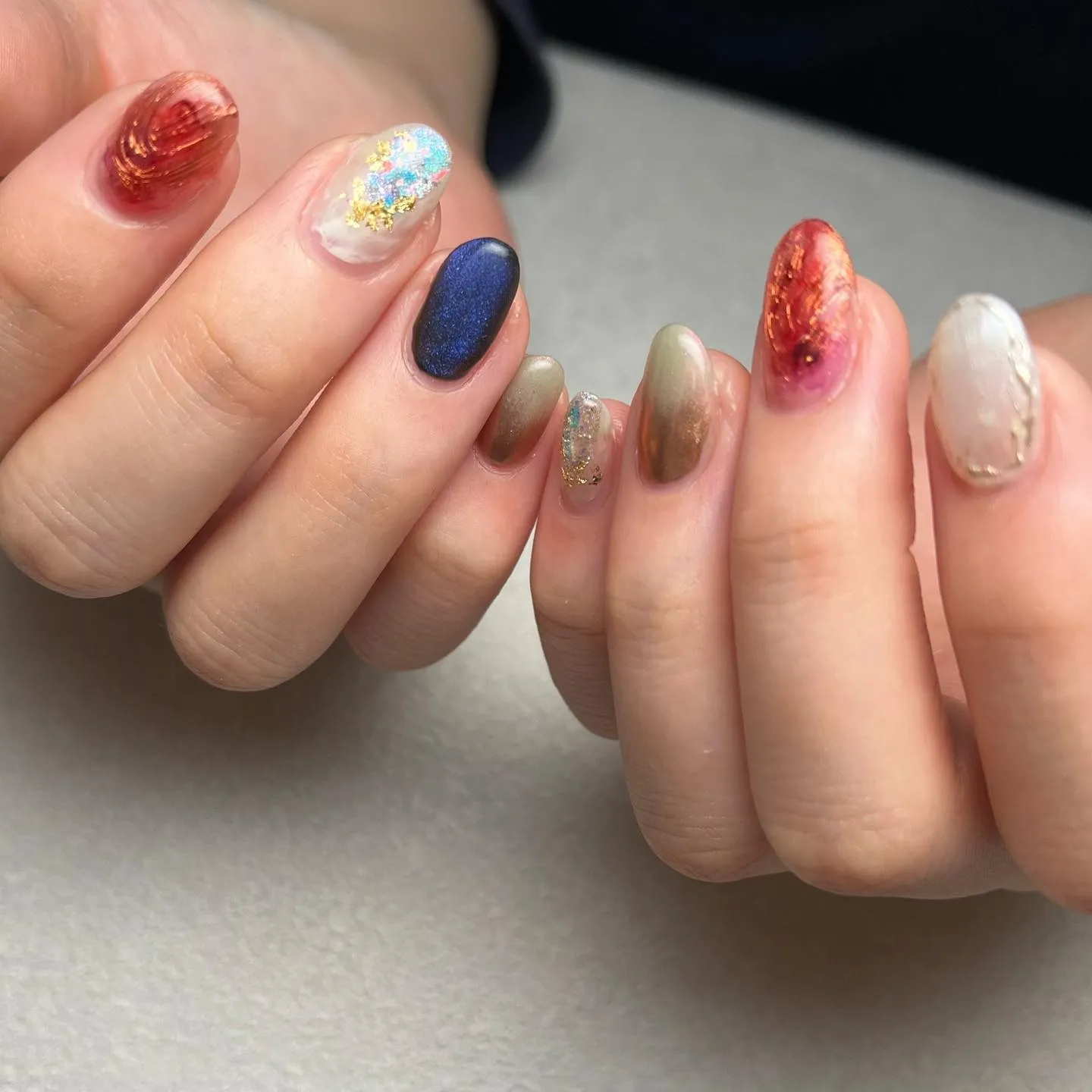 【横浜│港南区│ブルーライン下永谷駅】ニュアンスネイル♪♪