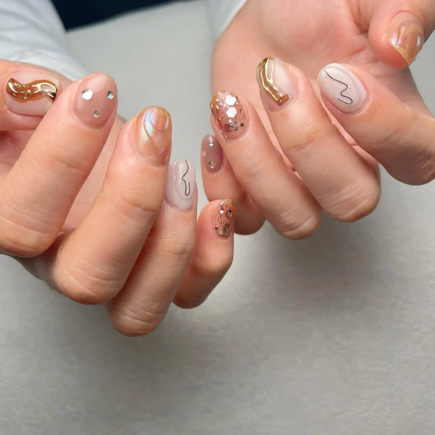 【横浜│港南区│ブルーライン下永谷駅】ニュアンスネイル♪♪