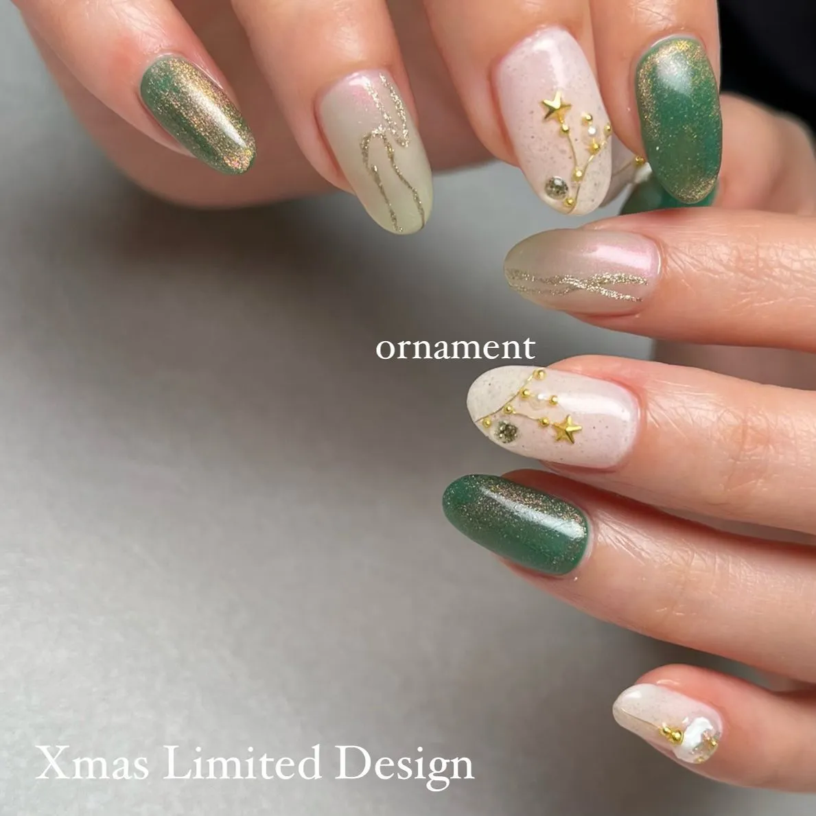 【横浜│港南区│ブルーライン下永谷駅】クリスマスネイル🎅