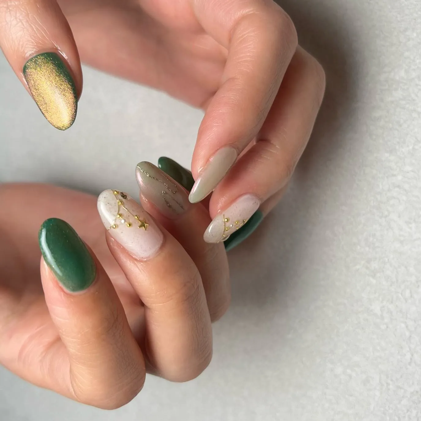 【横浜│港南区│ブルーライン下永谷駅】クリスマスネイル🎅