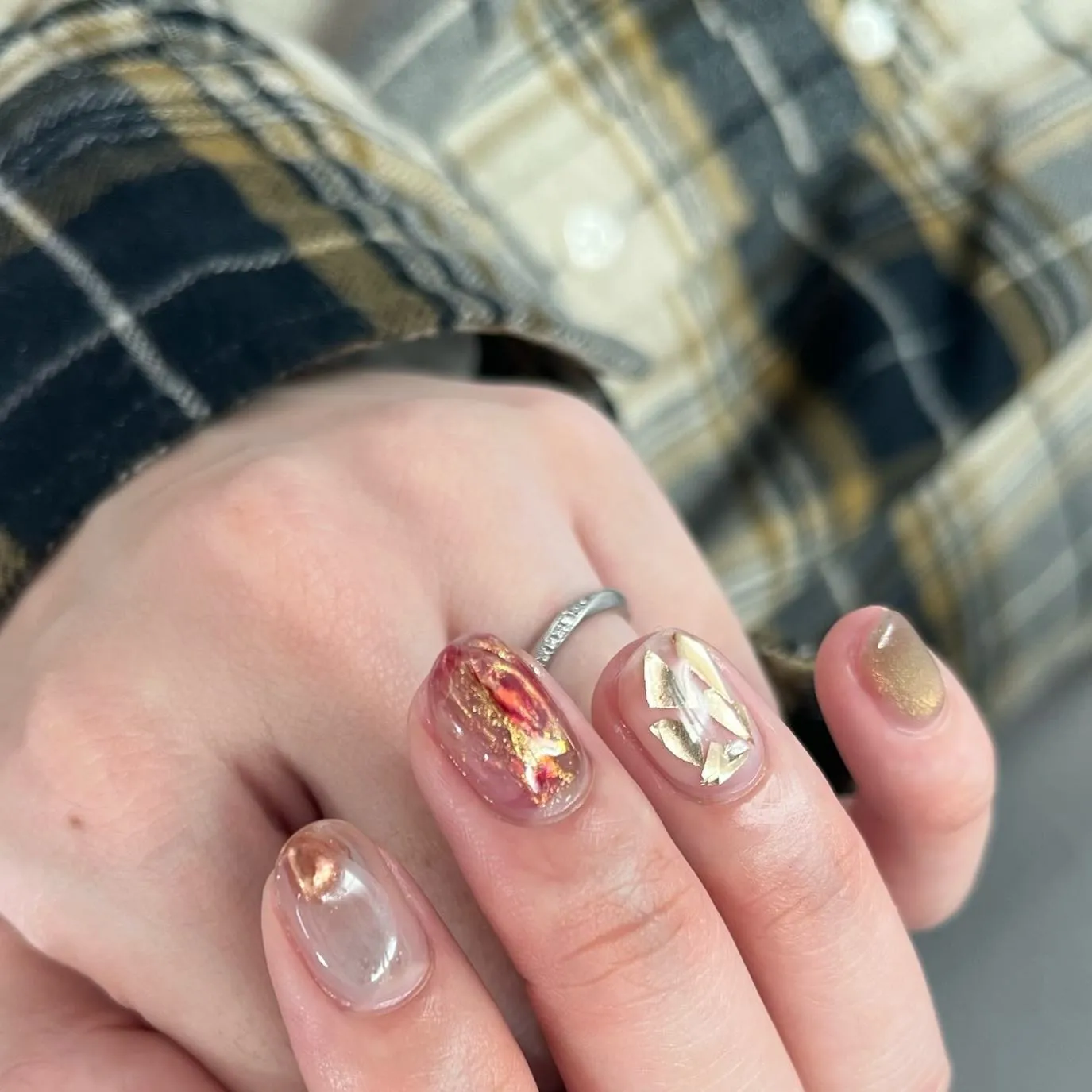 【横浜│港南区│ブルーライン下永谷駅】ニュアンスネイル♪♪