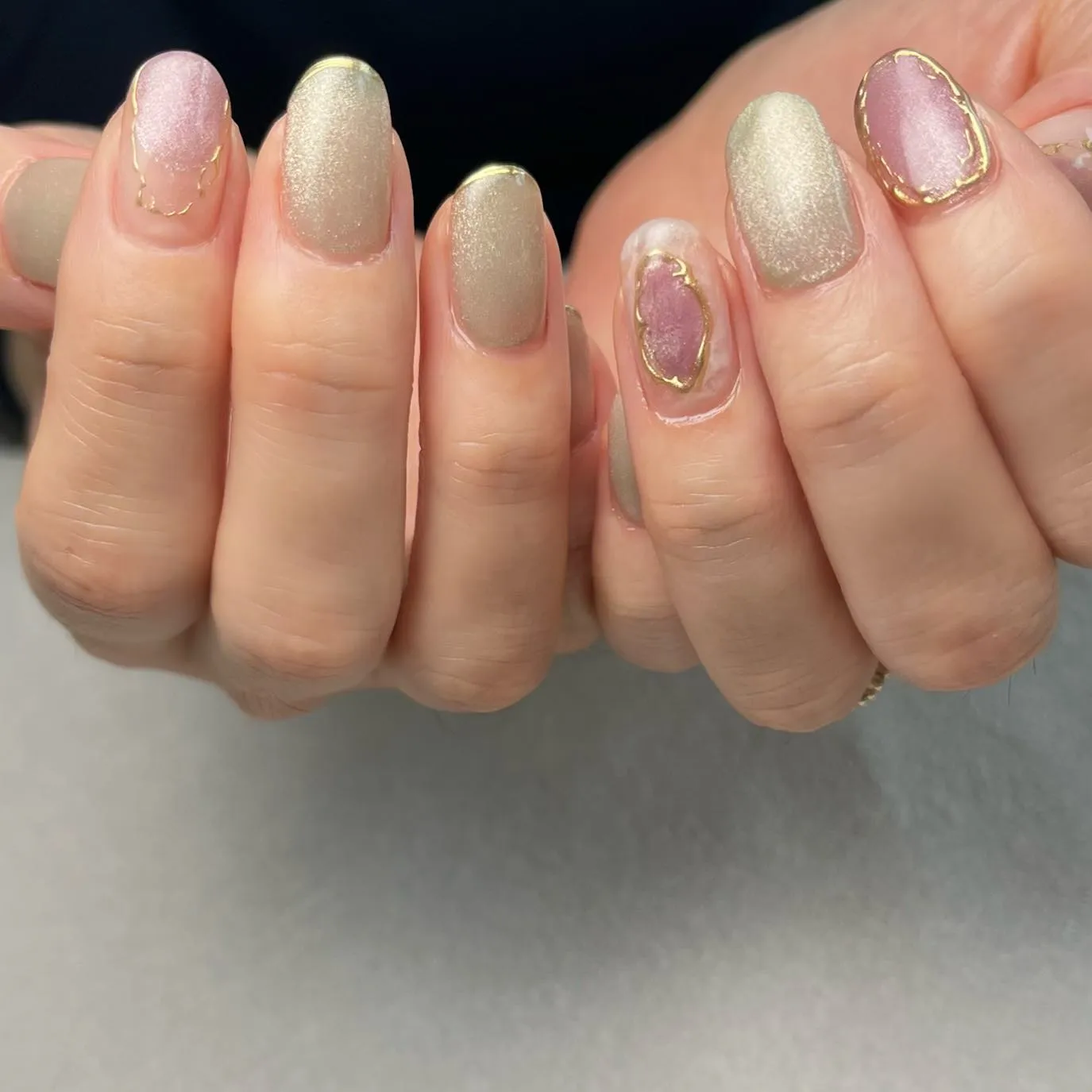 【横浜│港南区│ブルーライン下永谷駅】ニュアンスネイル♪♪