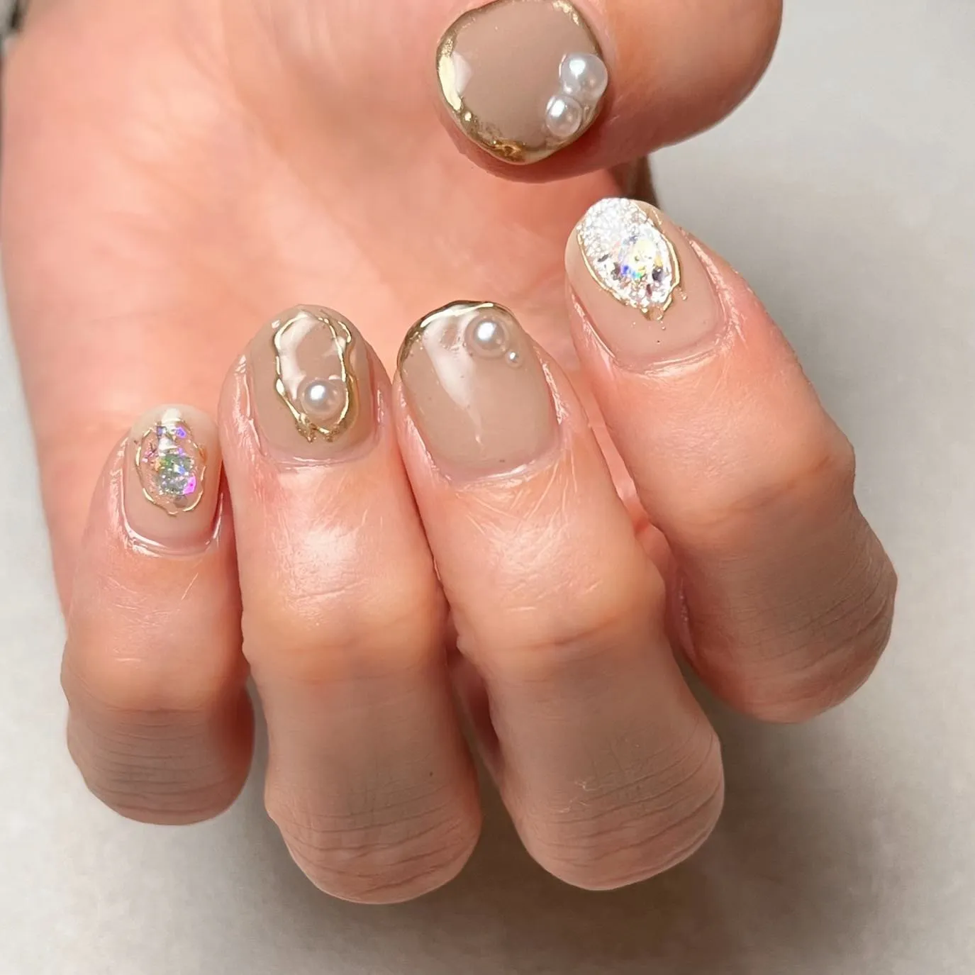 【横浜│港南区│ブルーライン下永谷駅】ニュアンスネイル♪♪