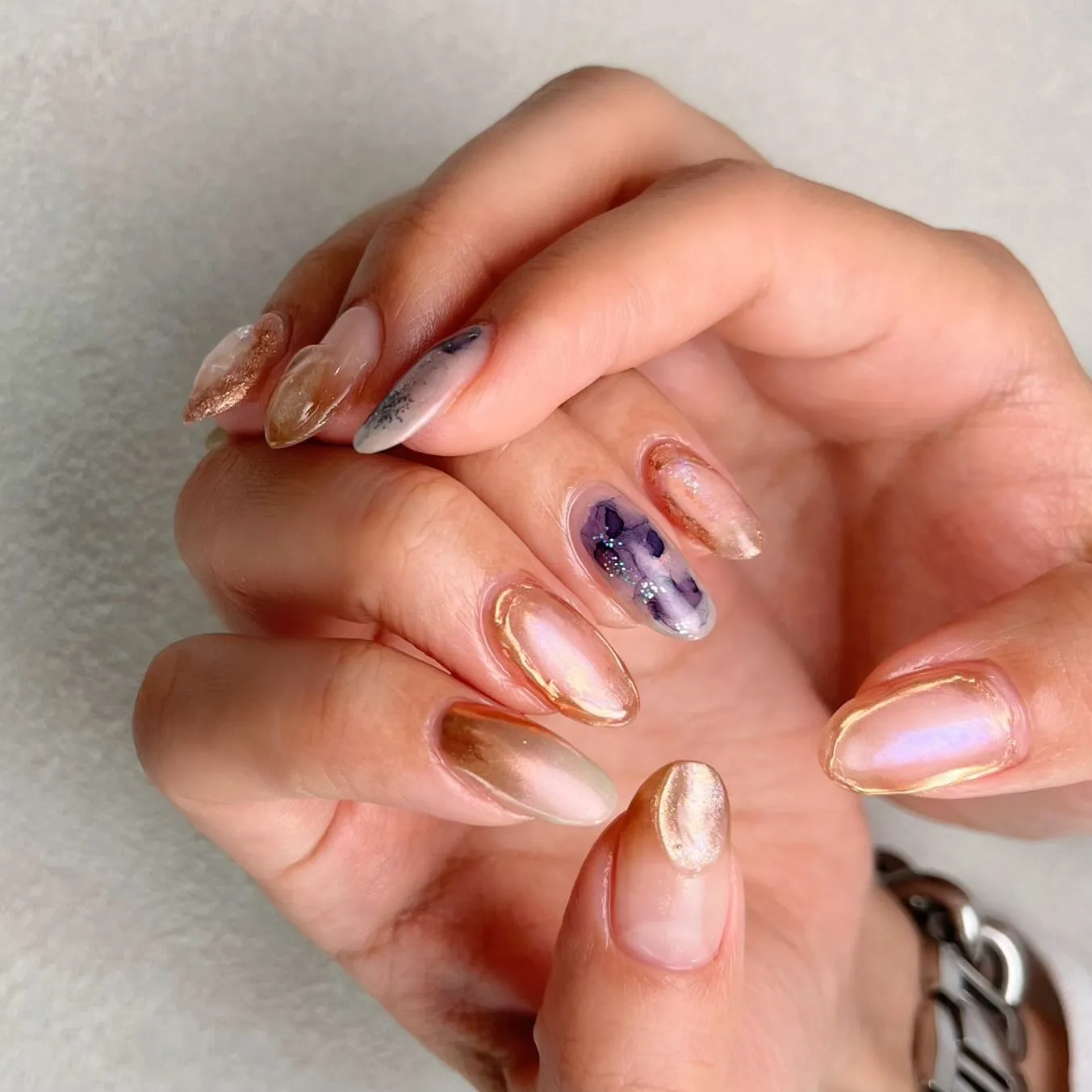 【横浜│港南区│ブルーライン下永谷駅】ニュアンスネイル♪♪